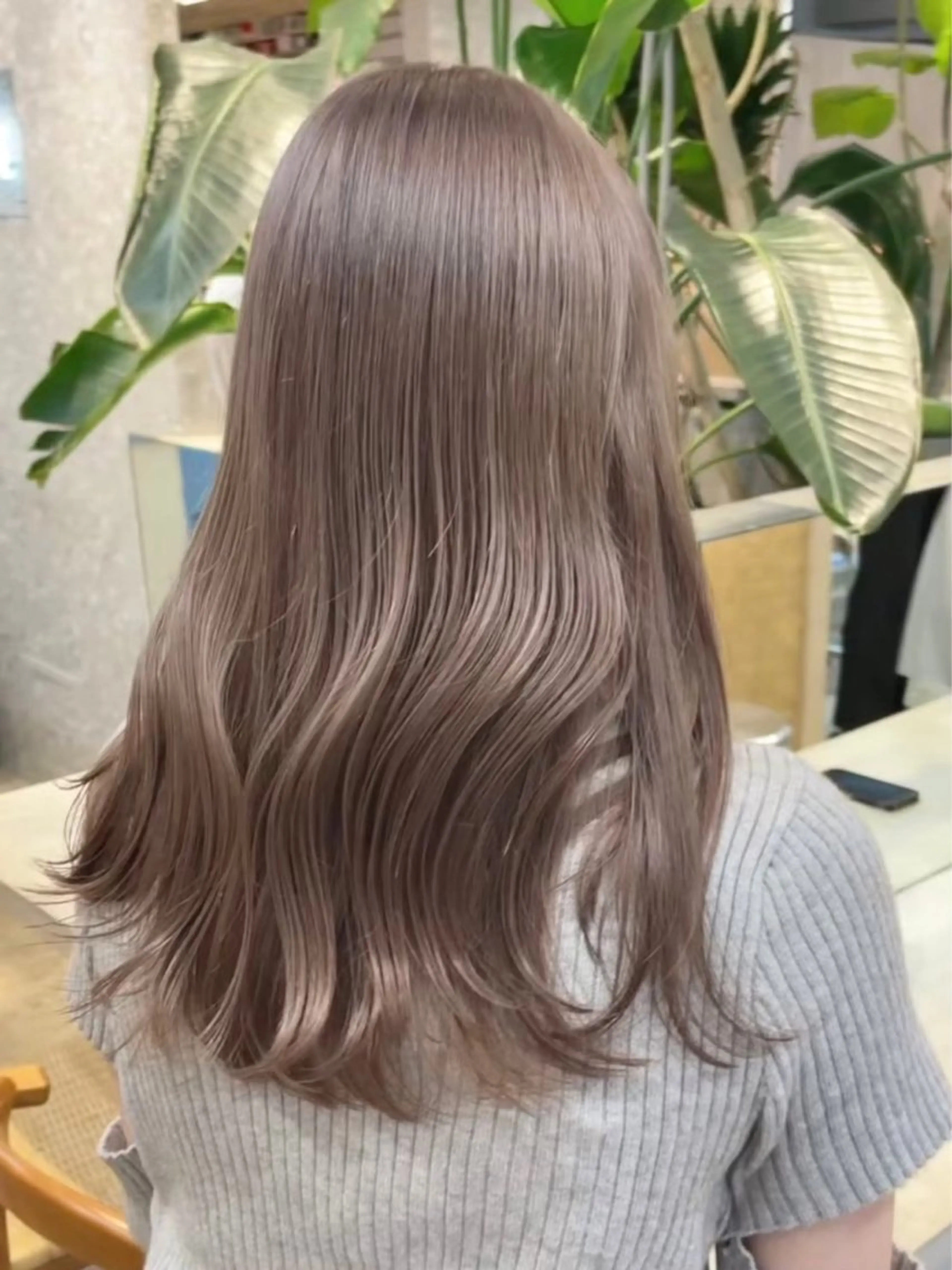 ロング カラー cinq   PROJECT所属・ミルクティーベージュ /ボブ/あげは🎀のヘアスタイル