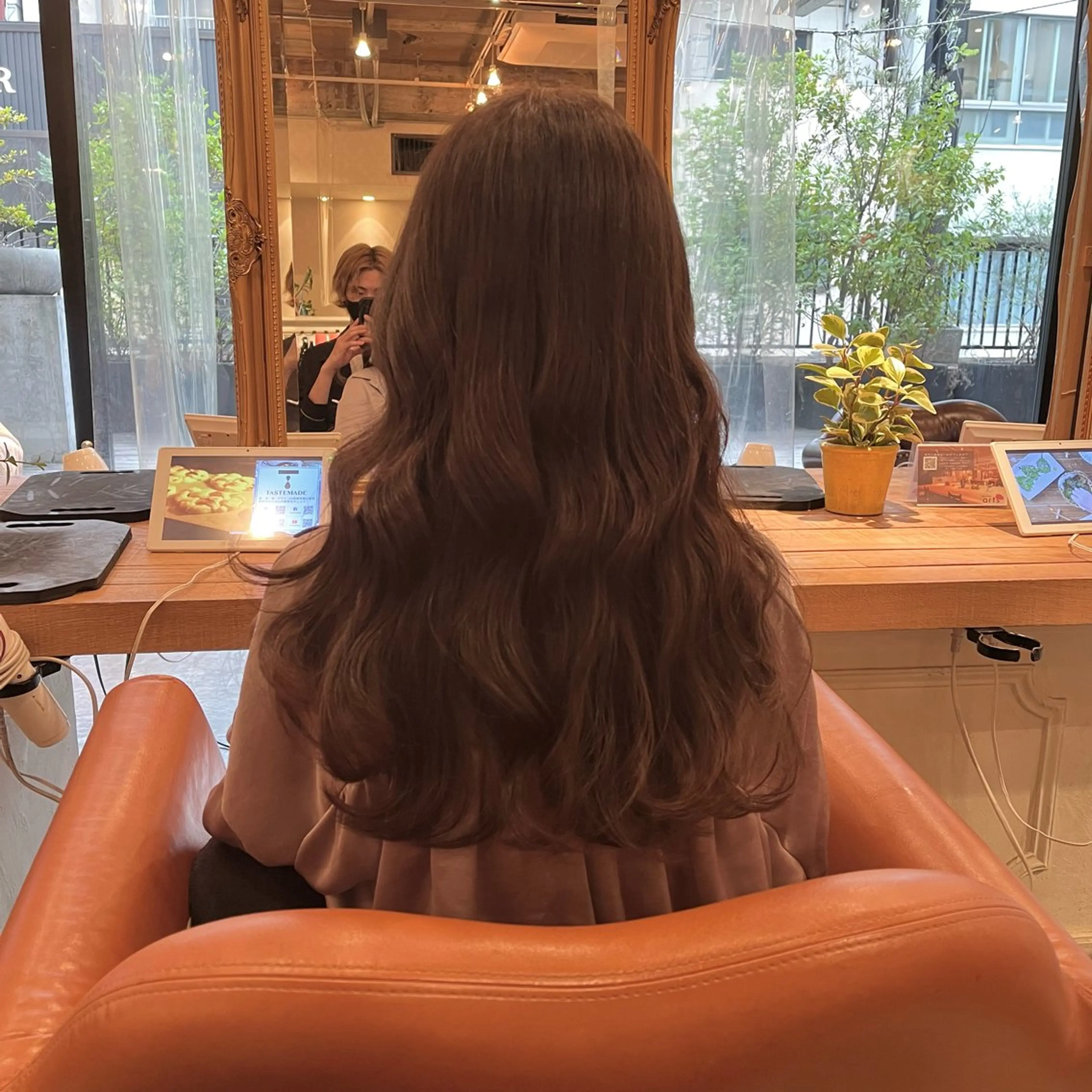 ロング カット ヘアカラー トリートメント 髪質改善/shuki 韓国/代表取締役のヘアスタイル