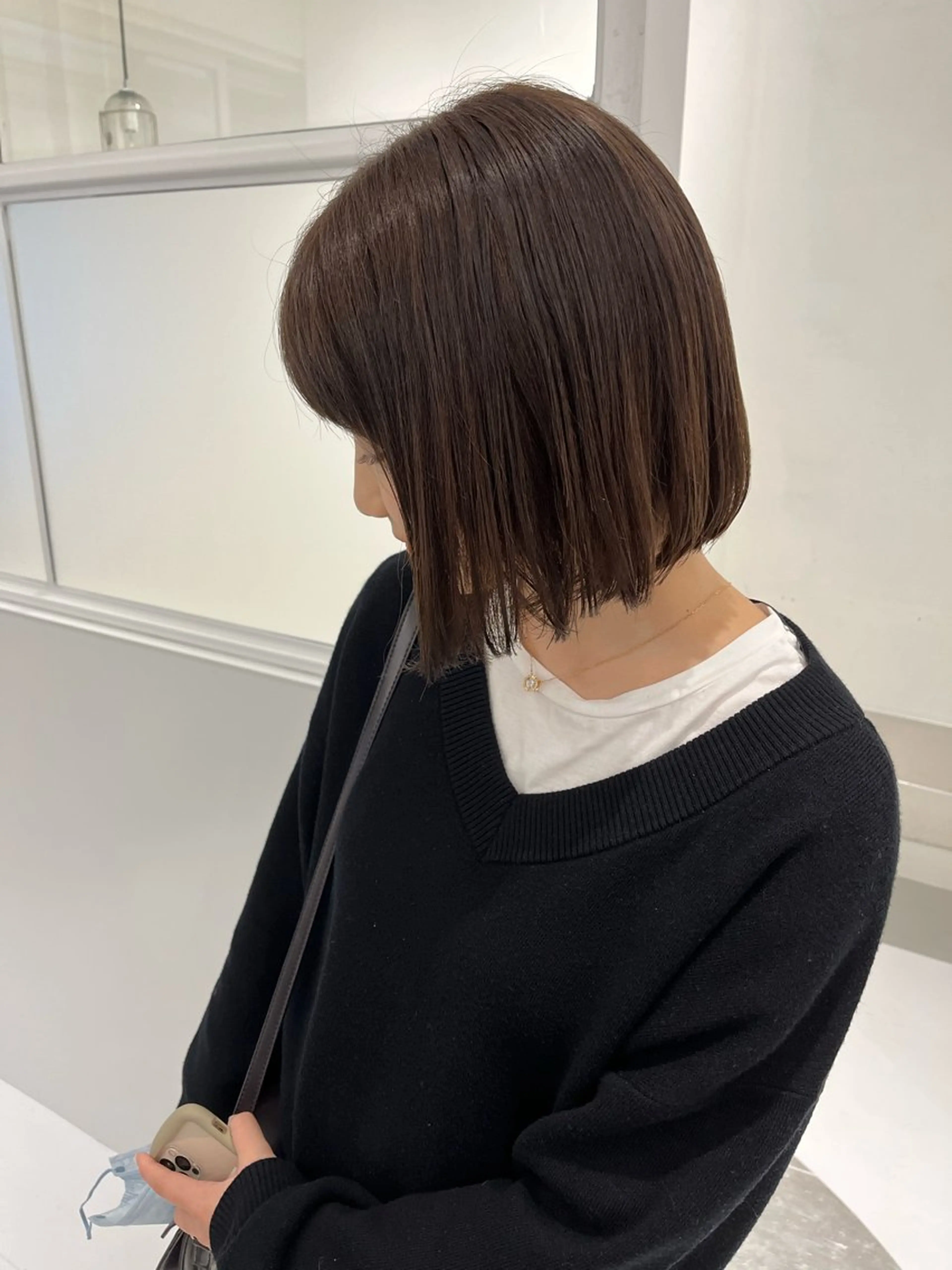 ショート カラー ボブ 伊藤　由季 603号室のヘアスタイル