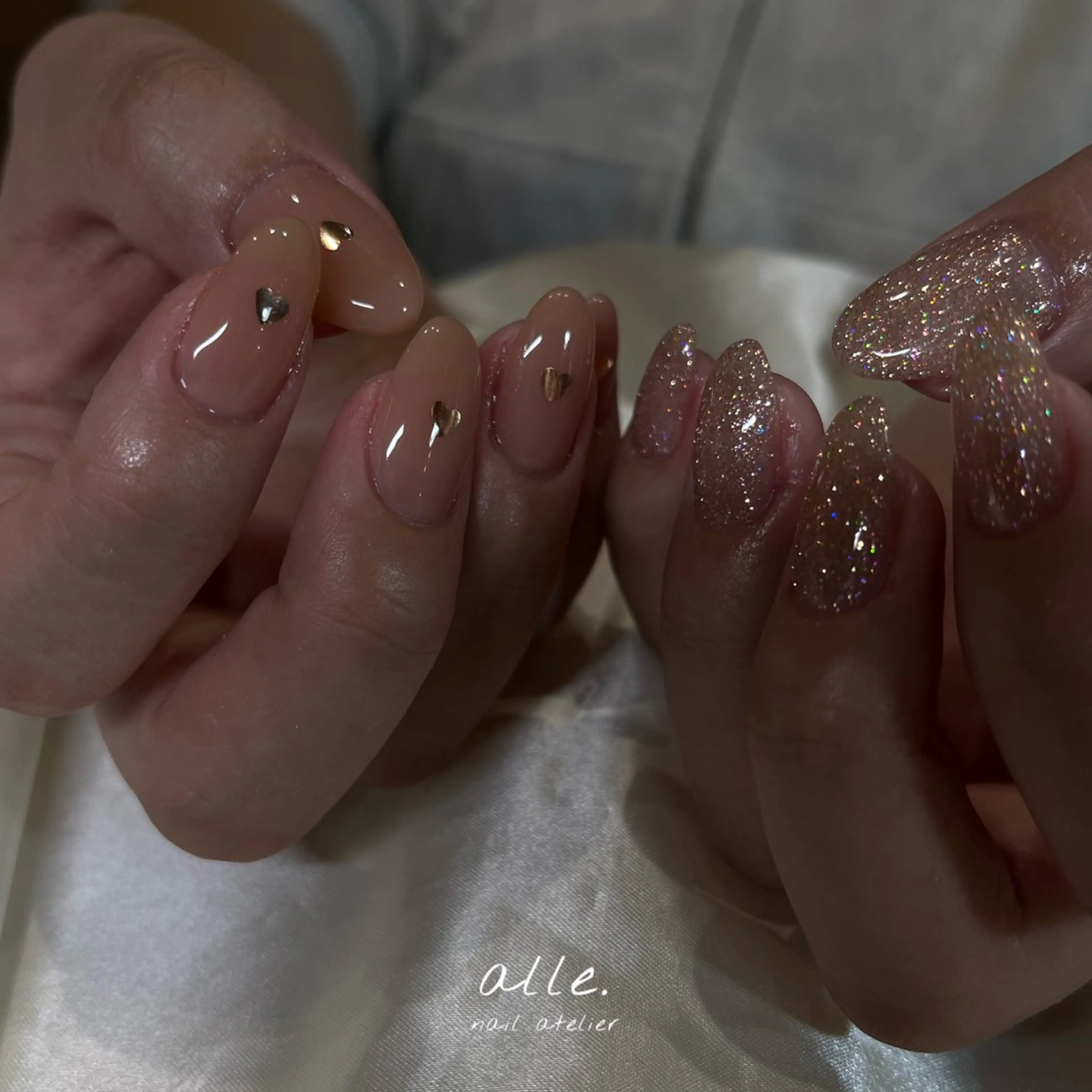 ネイル ハンドネイル atelier alle.のネイルデザイン