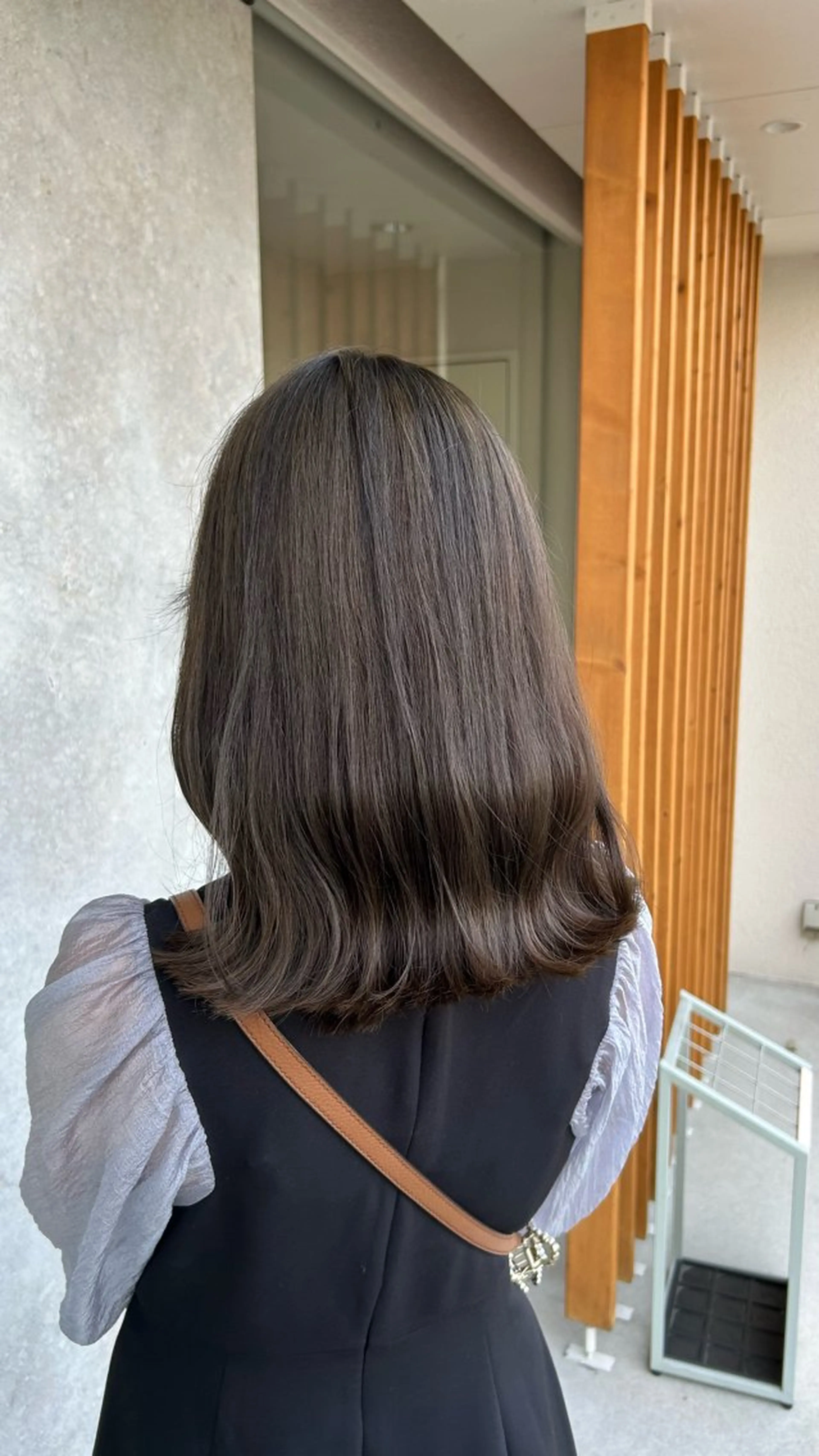 セミロング クリスタルマジック松原店所属・透明感カラー/松原 /Terakawaのヘアスタイル