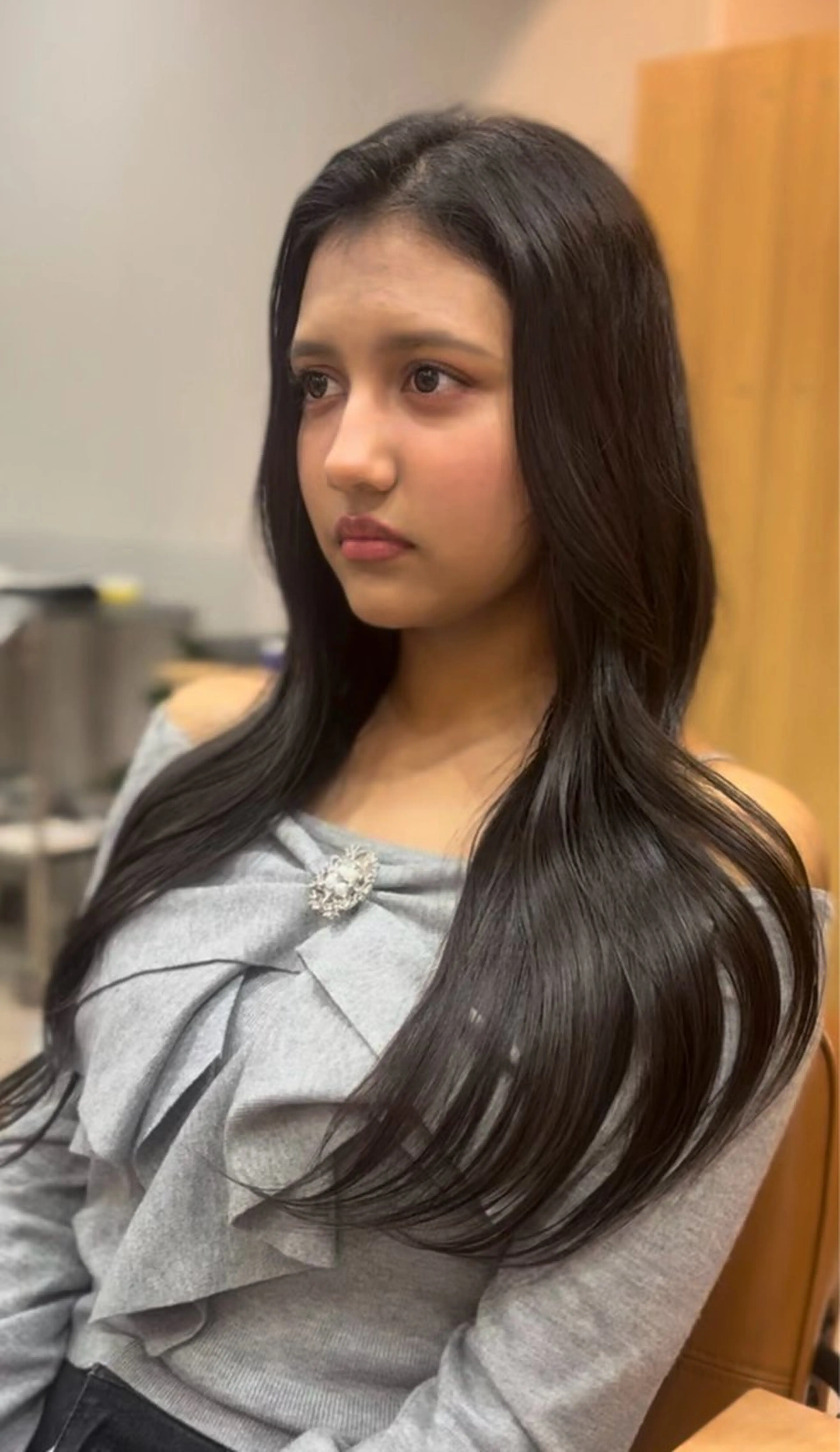 ロング トゥサリ/ 海外ヘア/レイヤーのヘアスタイル