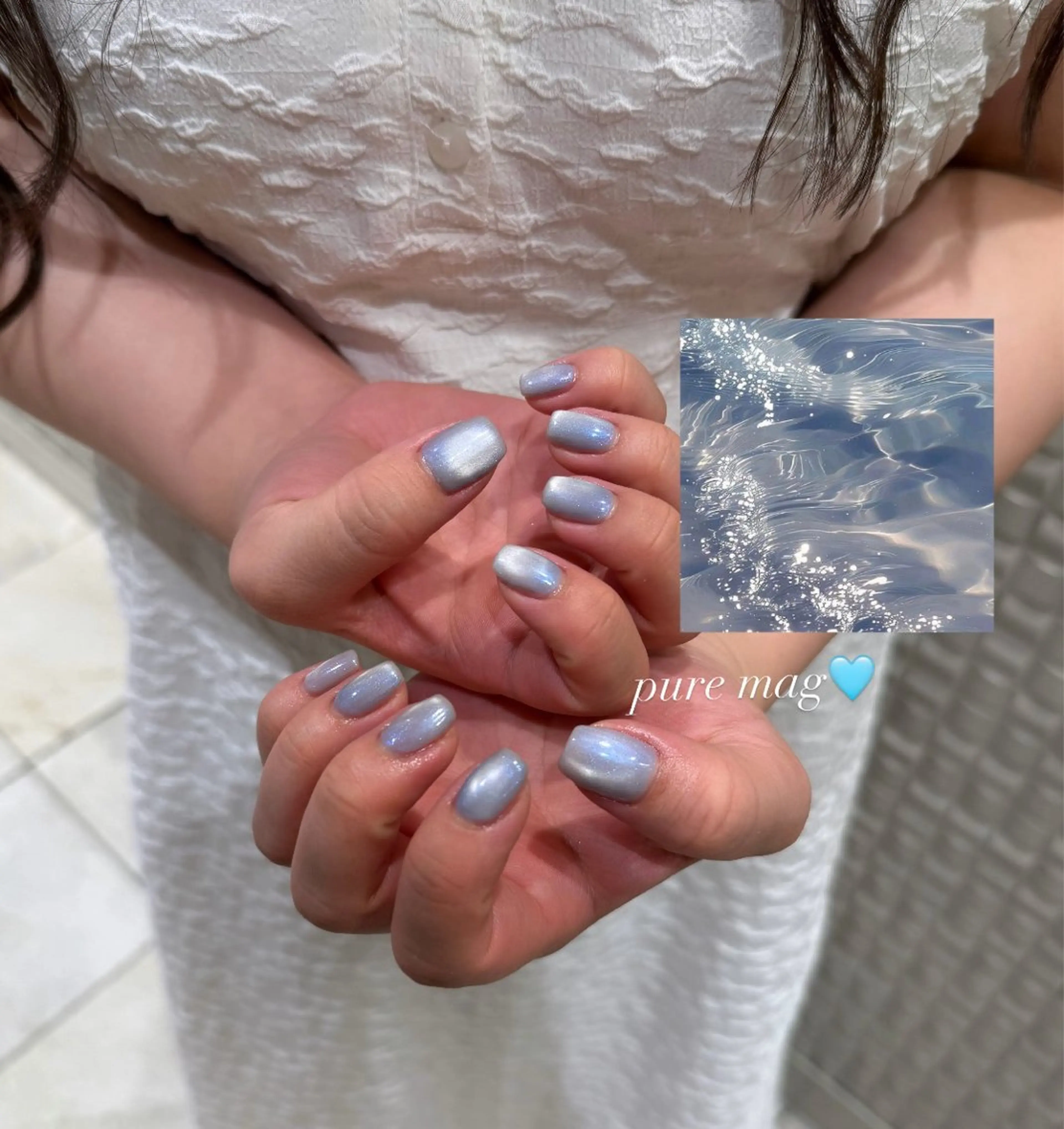 ミニモ特価💫パラジェル使用🤍100色以上から選べる✨オフありマグネットワンカラー🩷パーツ追加も🆗（価格変動有り）の写真