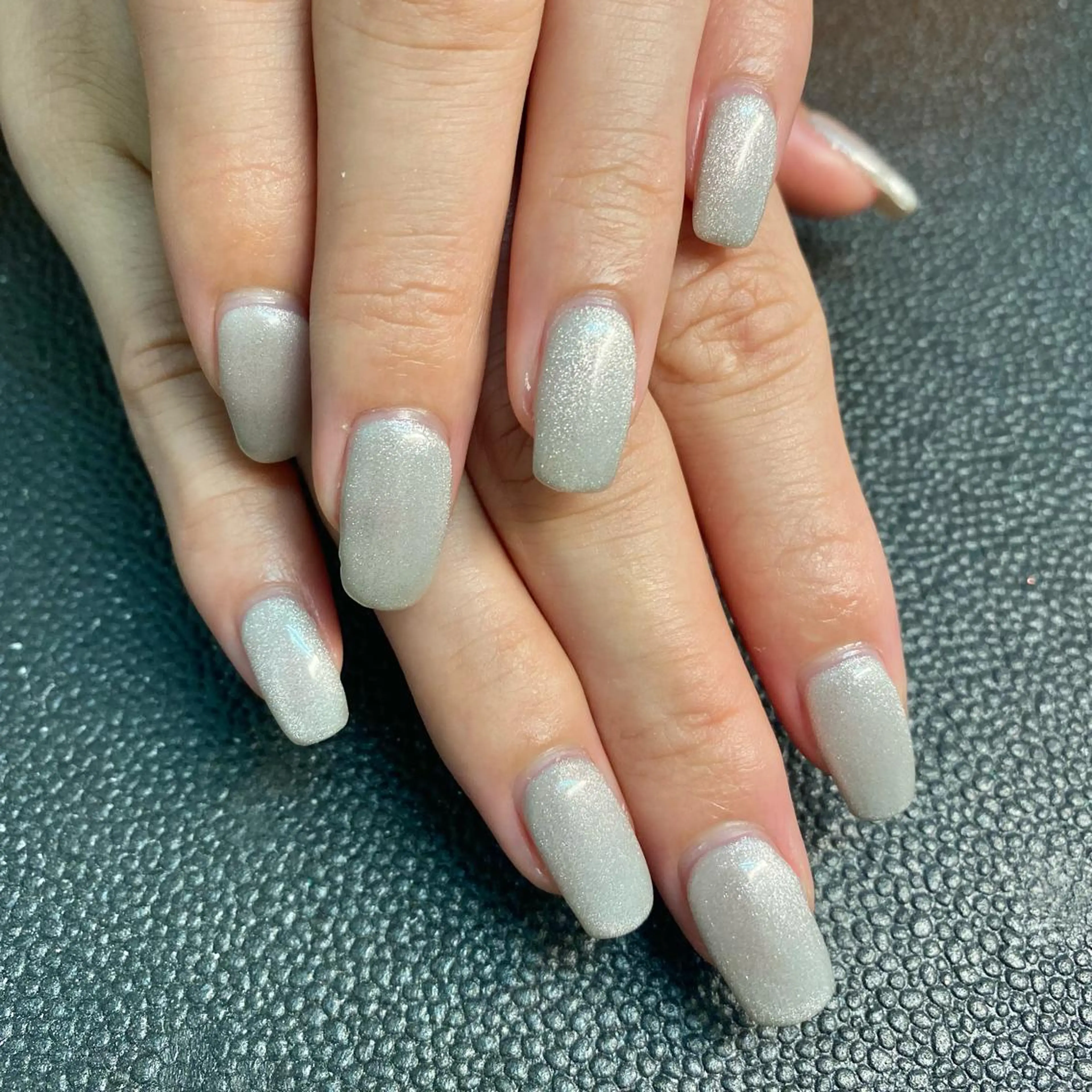 ネイル マグネットネイル シルバー kagami所属・kagami マイのネイルデザイン