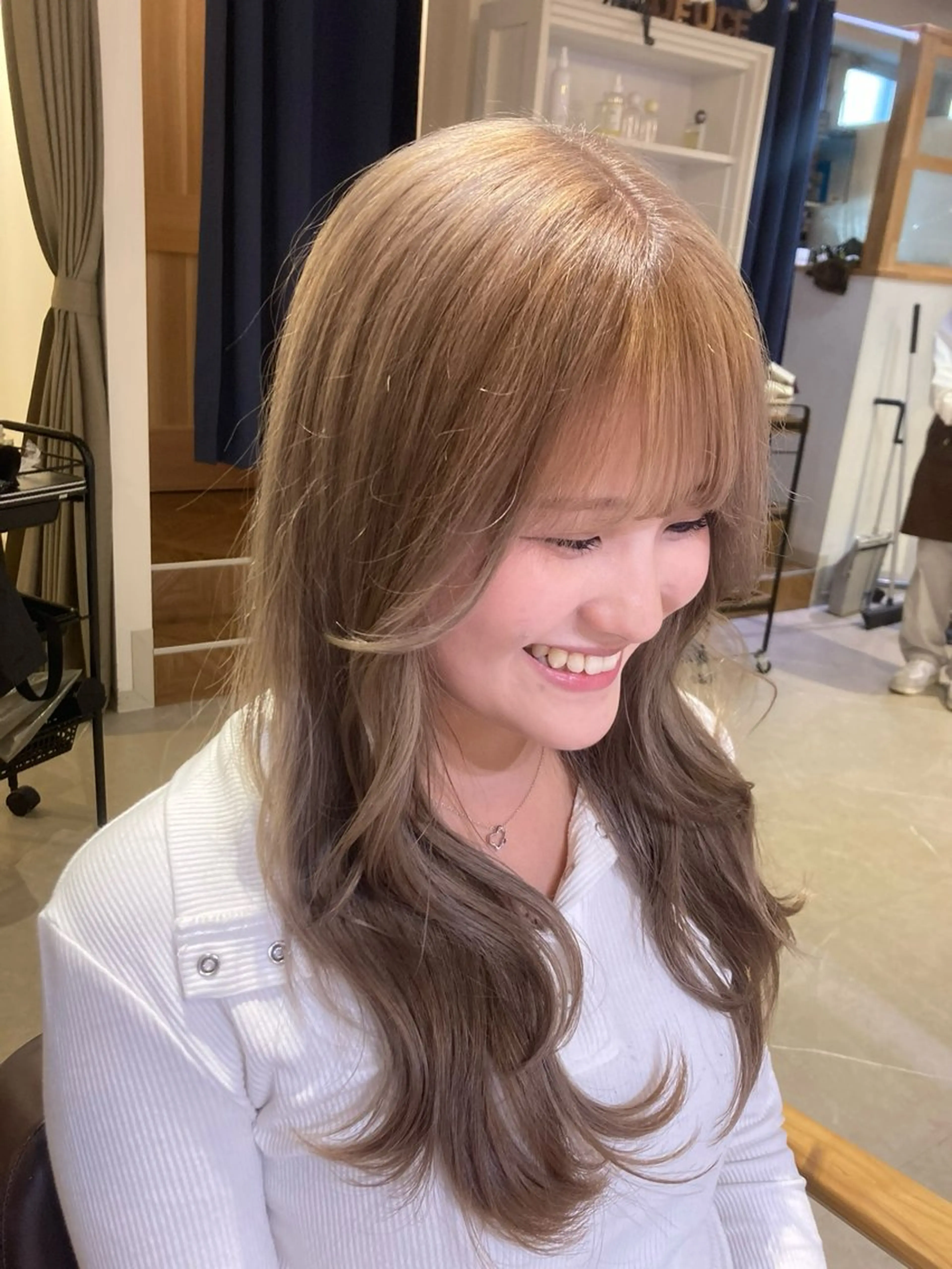 ロング カラー ヘアカラー DEUCE hair /ヒハルのヘアスタイル