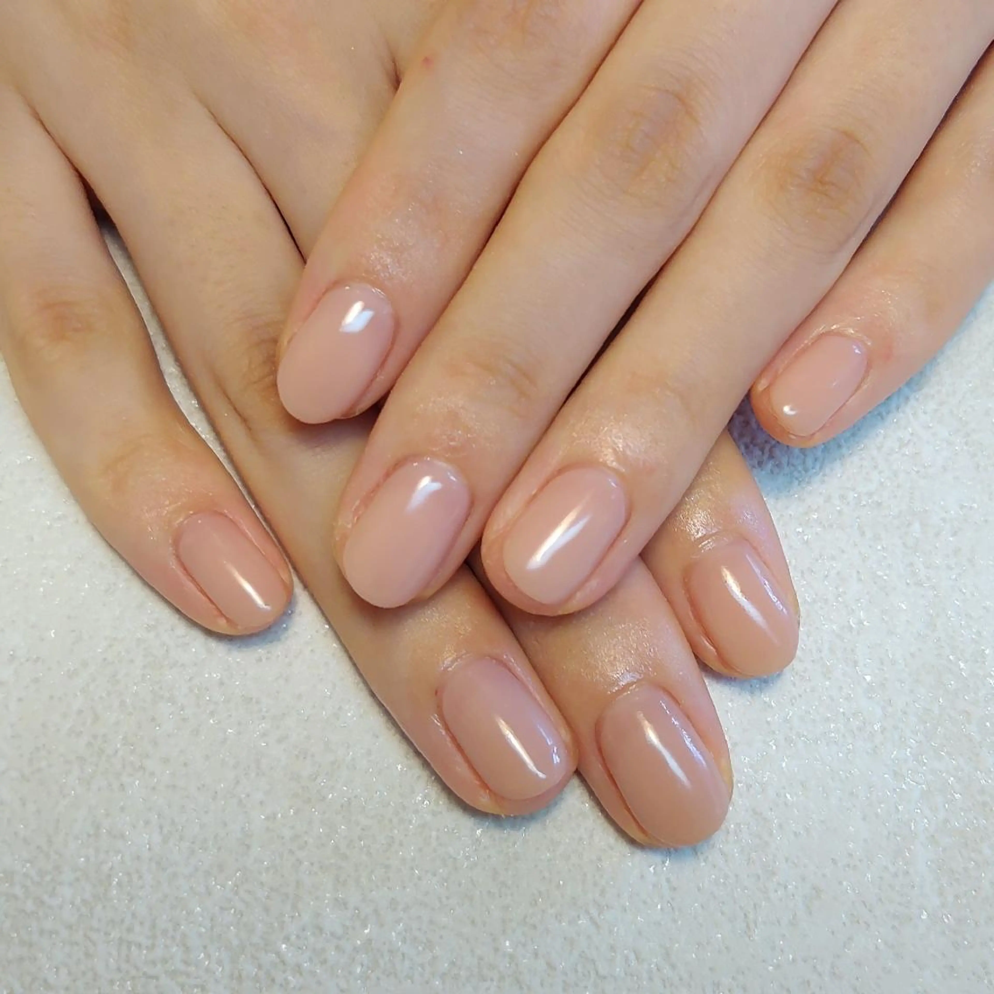 ネイル ワンカラーネイル ジェヌインネイル 河内のネイルデザイン