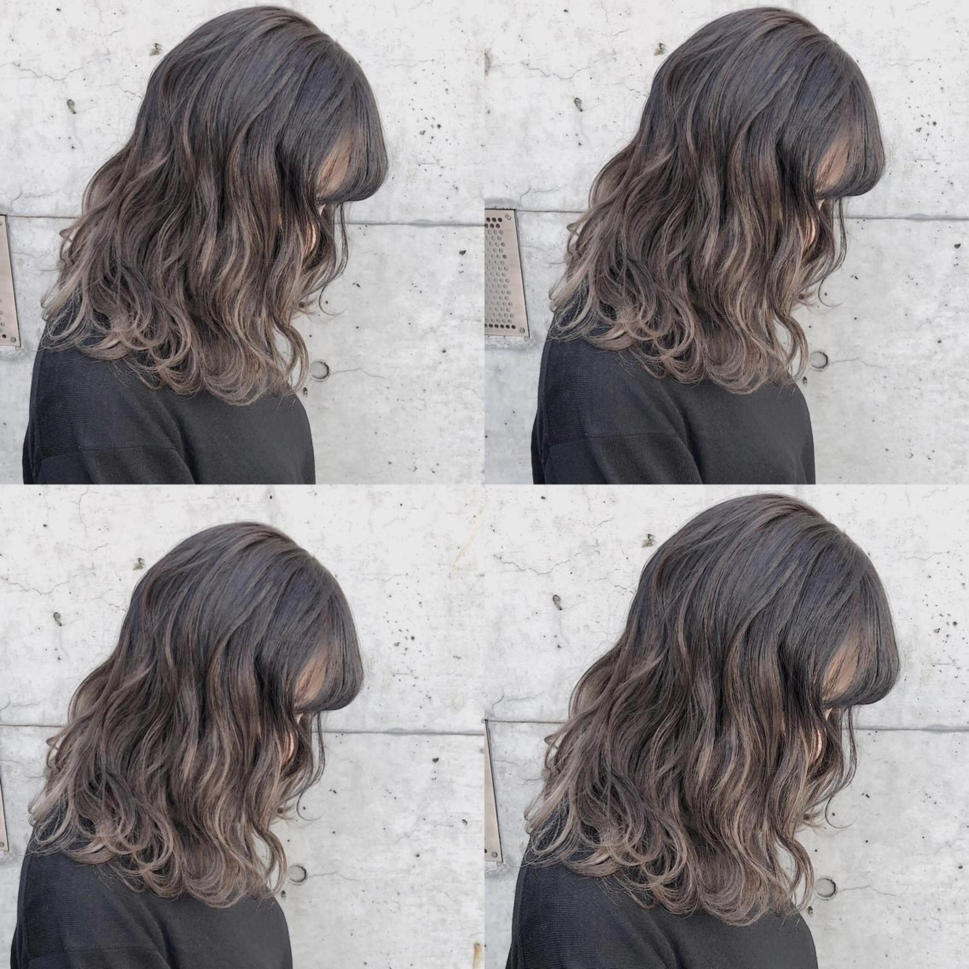 セミロング カラー メンズパーマ名人 TAKUMAのヘアスタイル