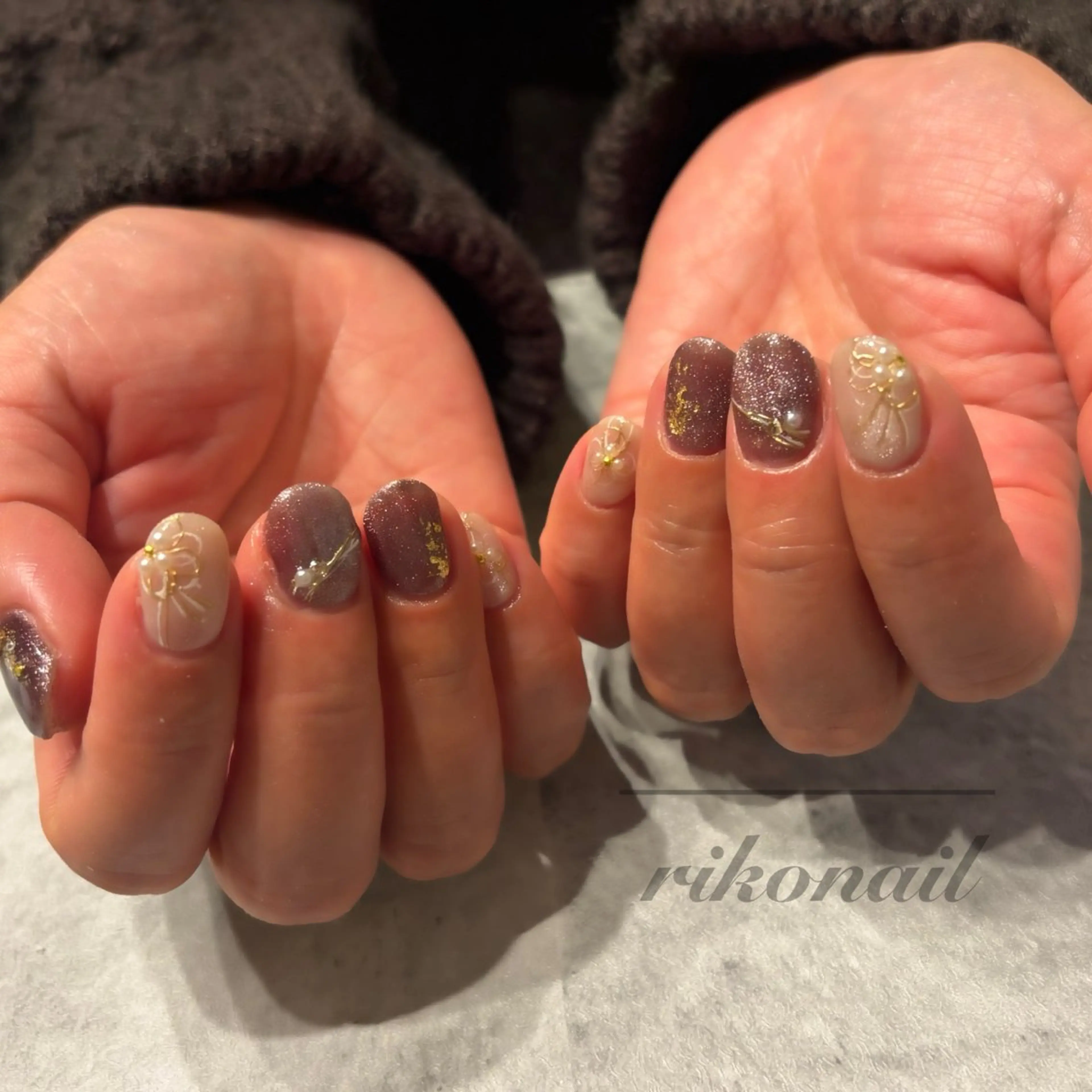 ネイル ハンドネイル riko nailのネイルデザイン