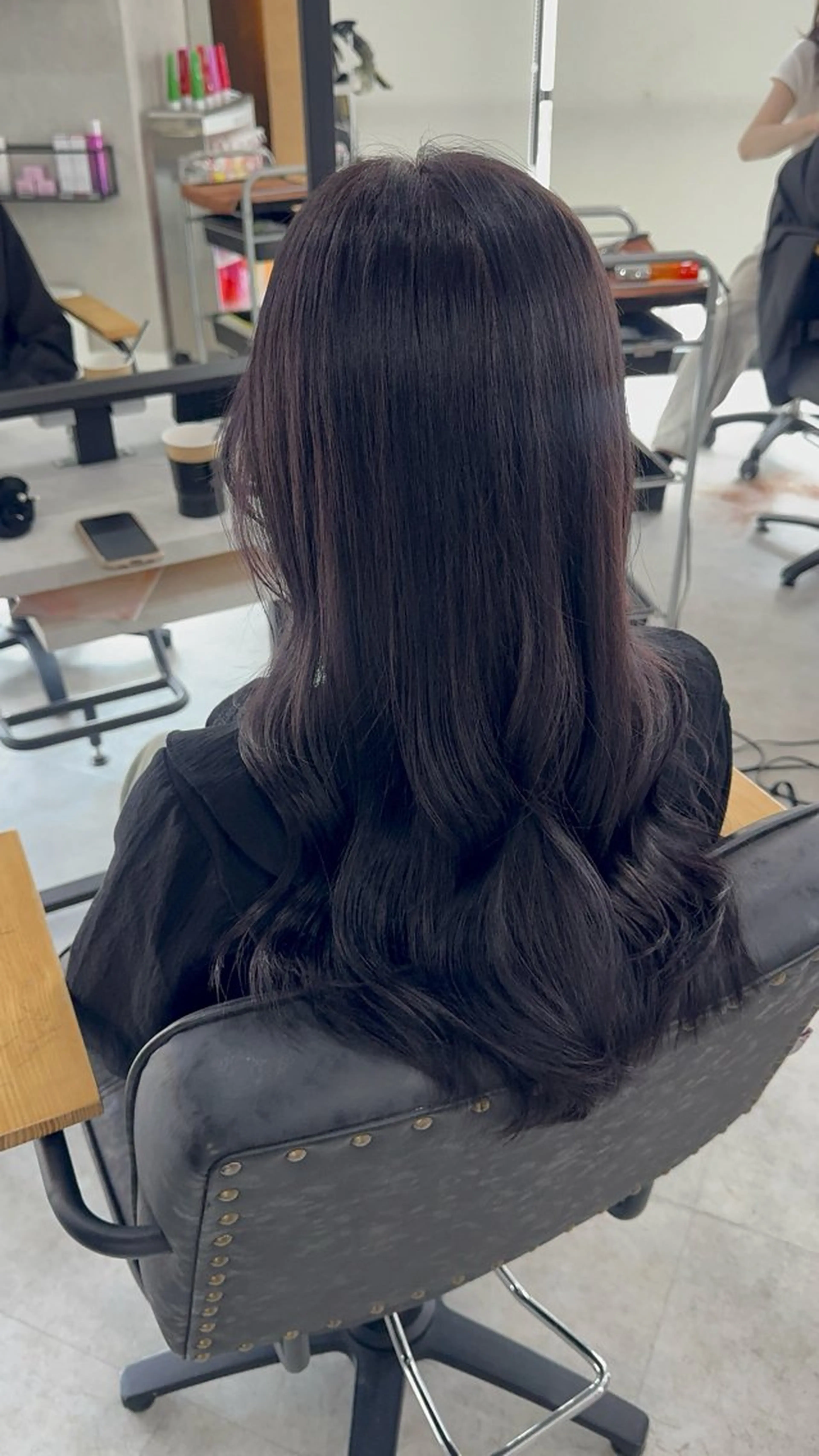 カラー アッシュ アッシュブラウン ベージュカラー 黒髪 ブリーチ カット ヘアカラー トリートメント 赤み無し柔らかカラー 【梅田】madokaのヘアスタイル