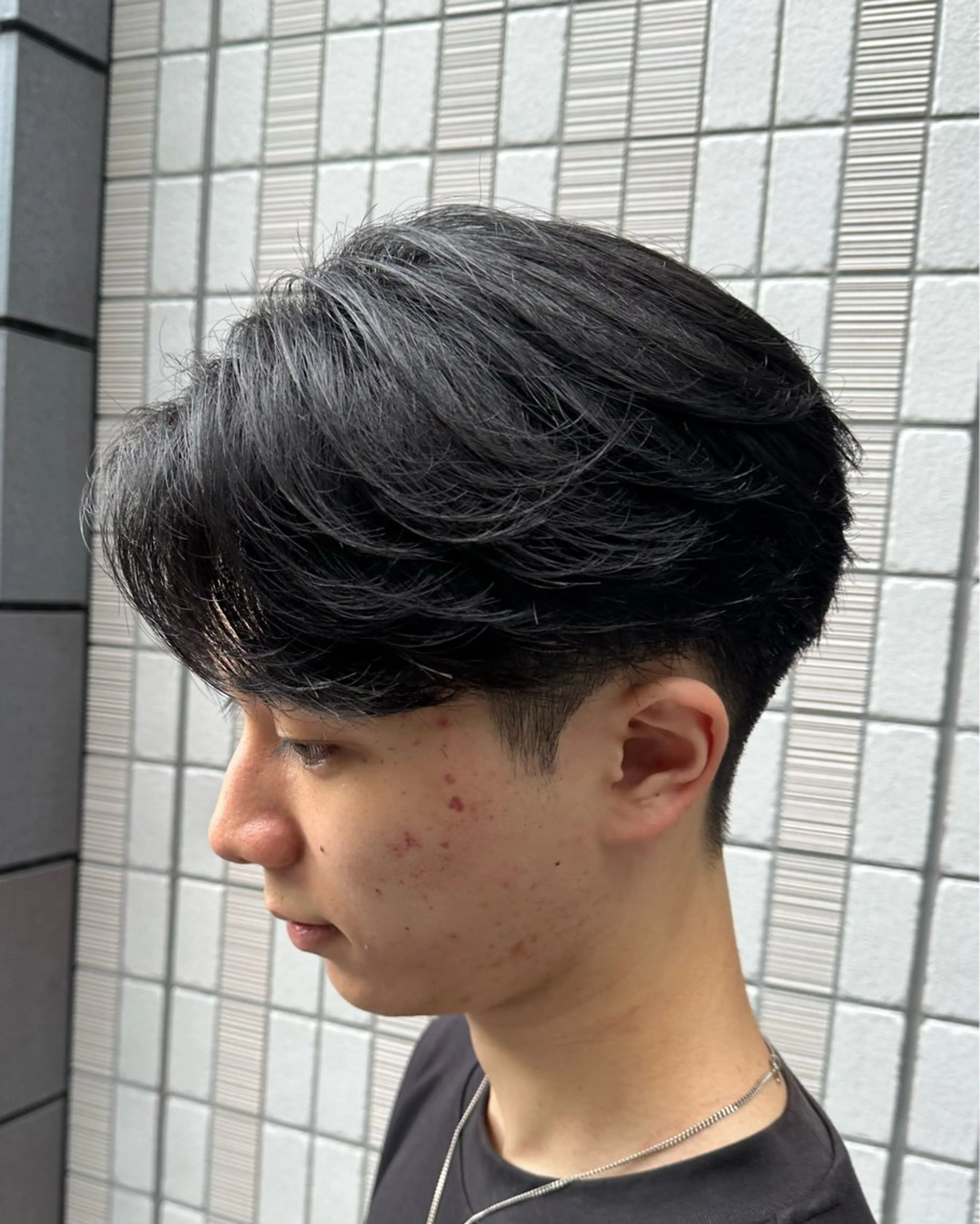 メンズカット＋ストレートパーマ＋カラー✨の写真