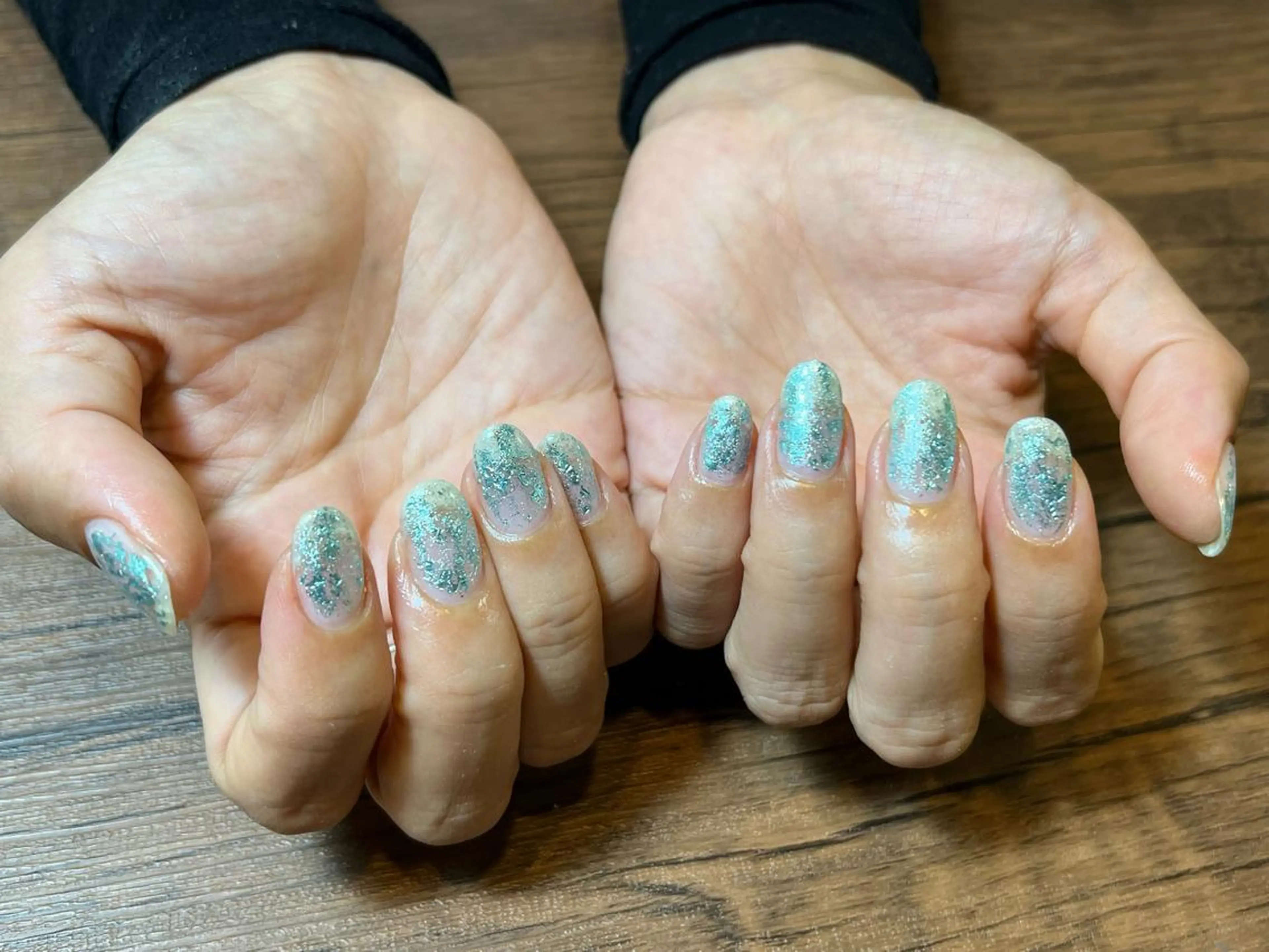 ネイル 水色 オフのみ(ネイル) HENRIETTA NAILSALONのネイルデザイン