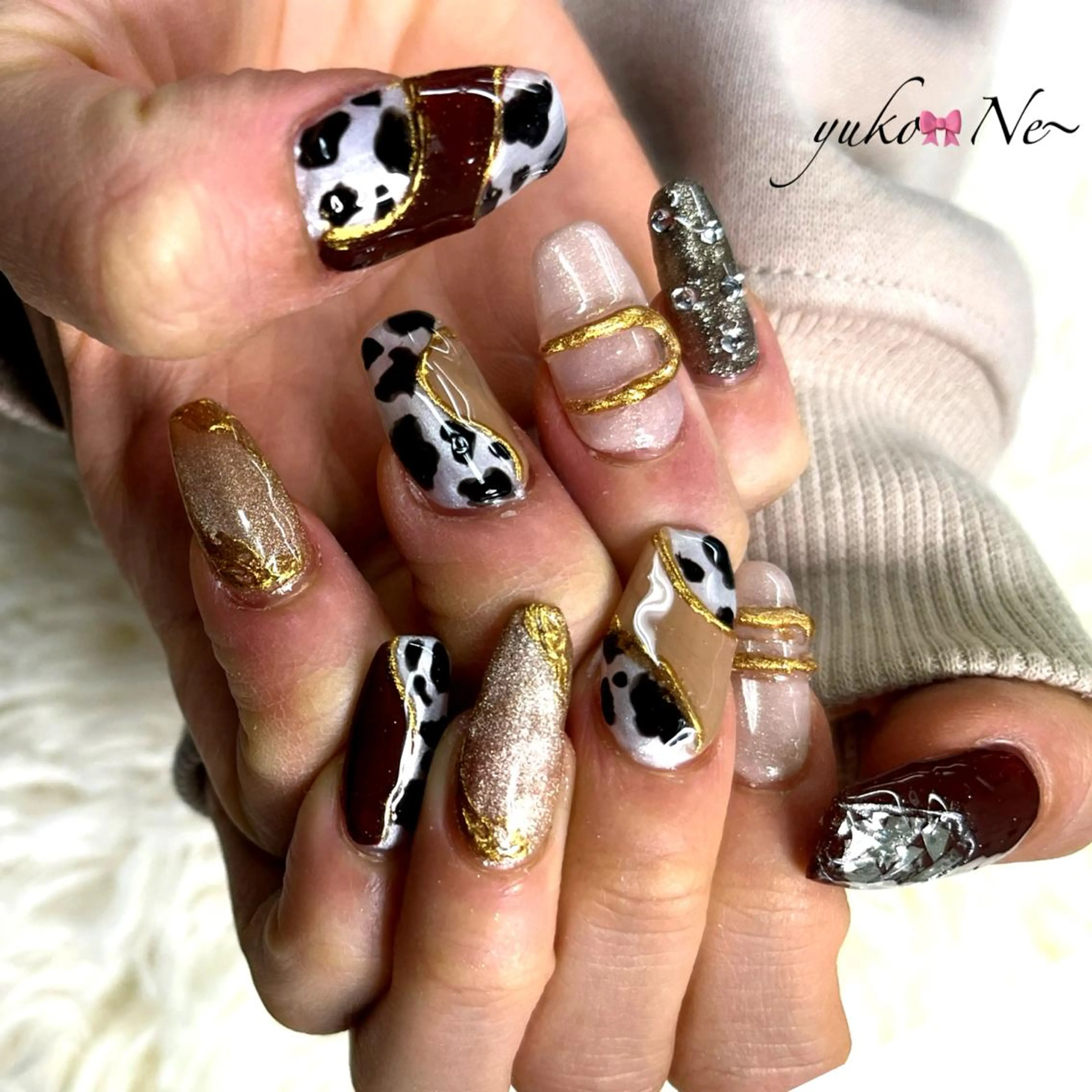 ネイル 持ち込み ネイルサロン　Lian所属・Lian Yulilianのネイルデザイン