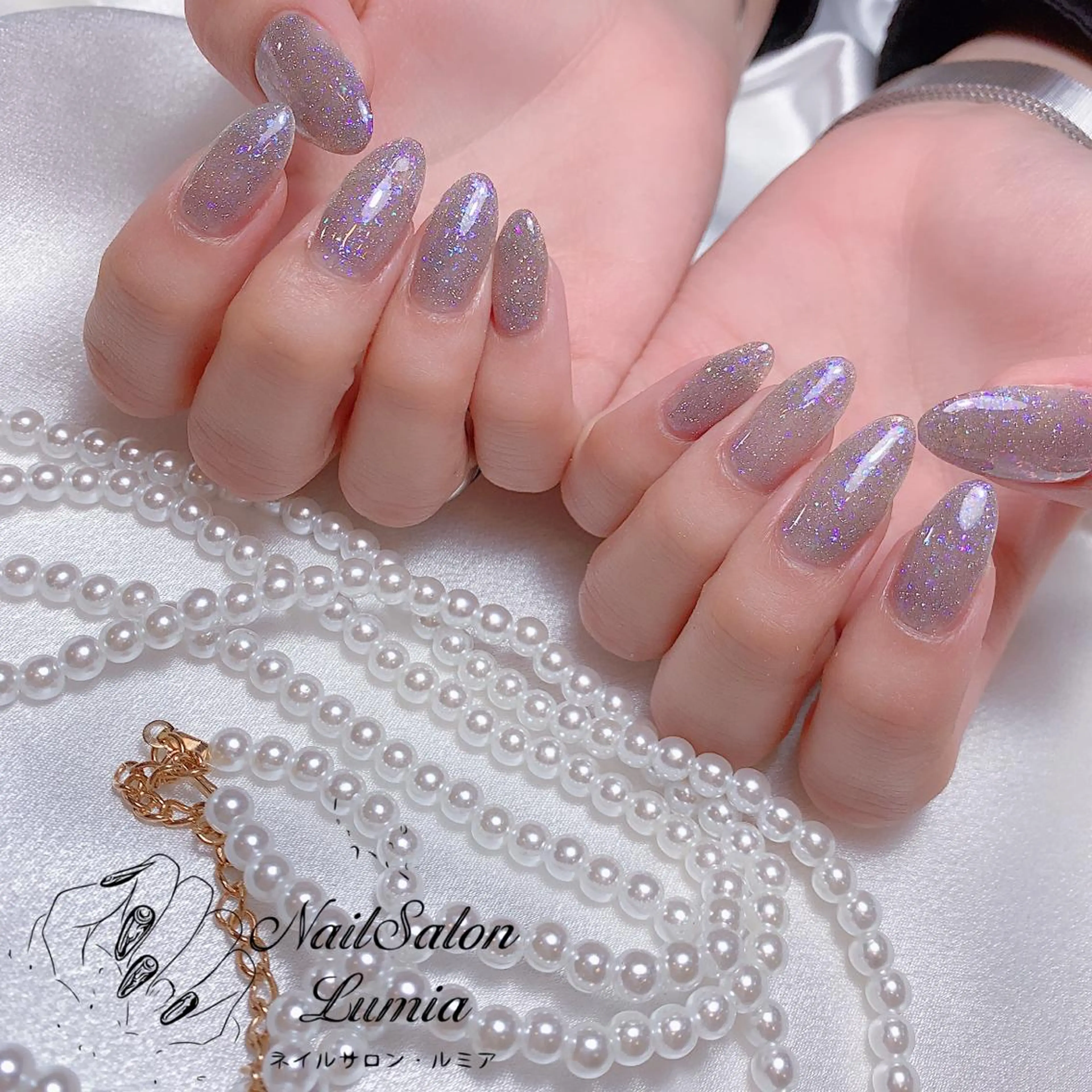 ネイル フラッシュネイル ネイルチップ ネイルサロン ルミア Lumia 店長のネイルデザイン