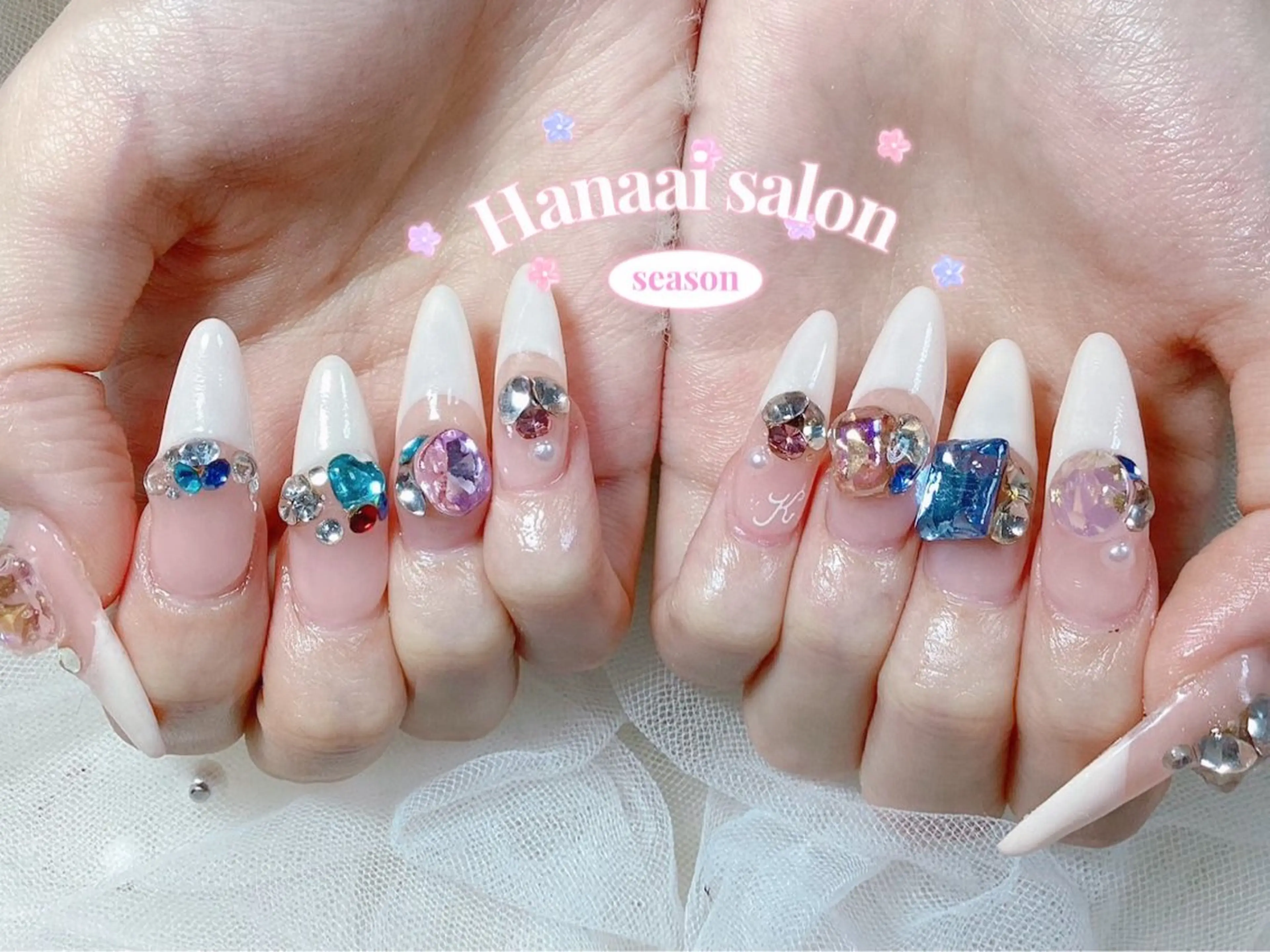 ネイル Hanaai 新大久保店　あすかのネイルデザイン