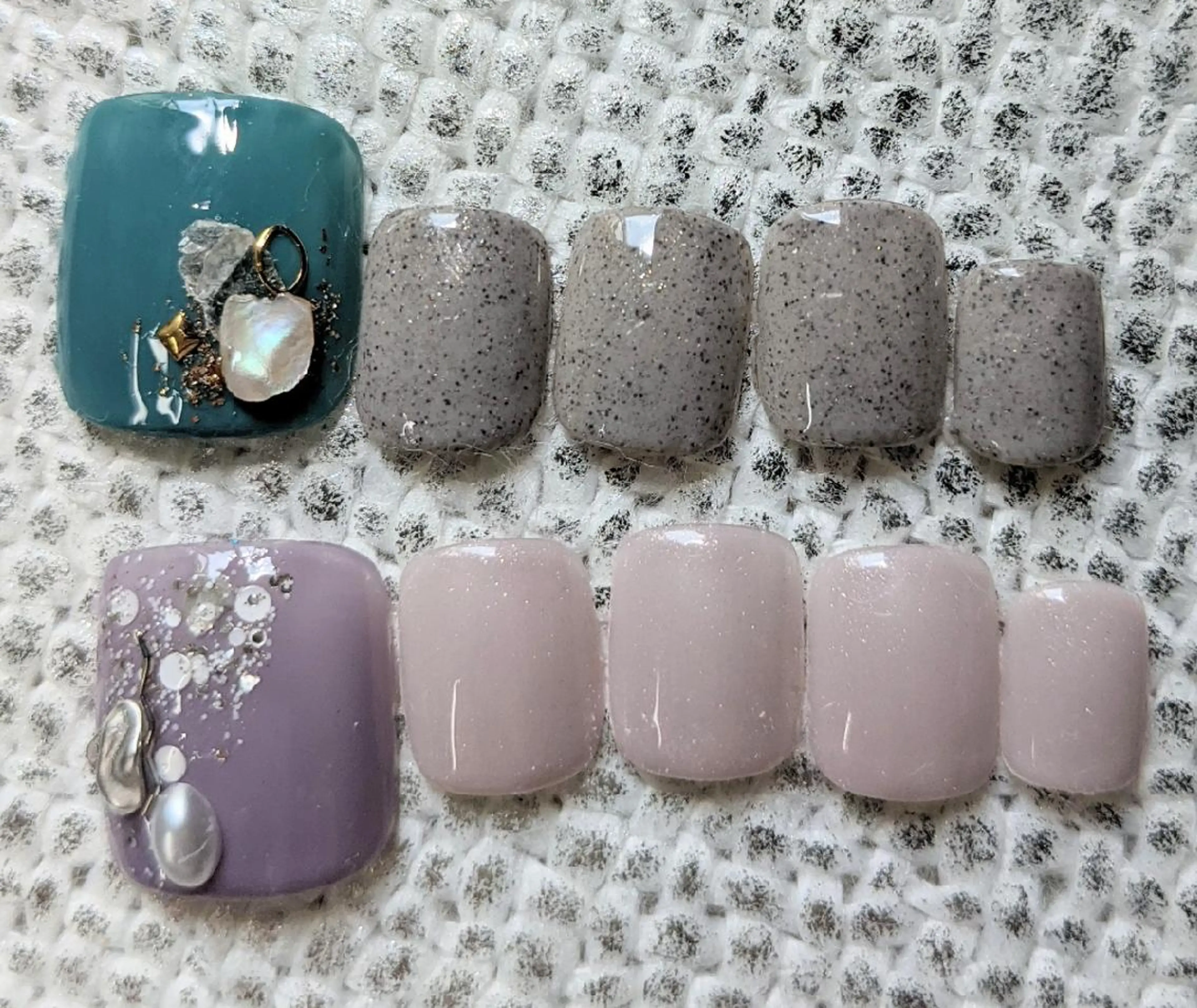 ネイル アートネイル ワンカラーネイル 2B__nails ニービー京都伏見区のネイルデザイン