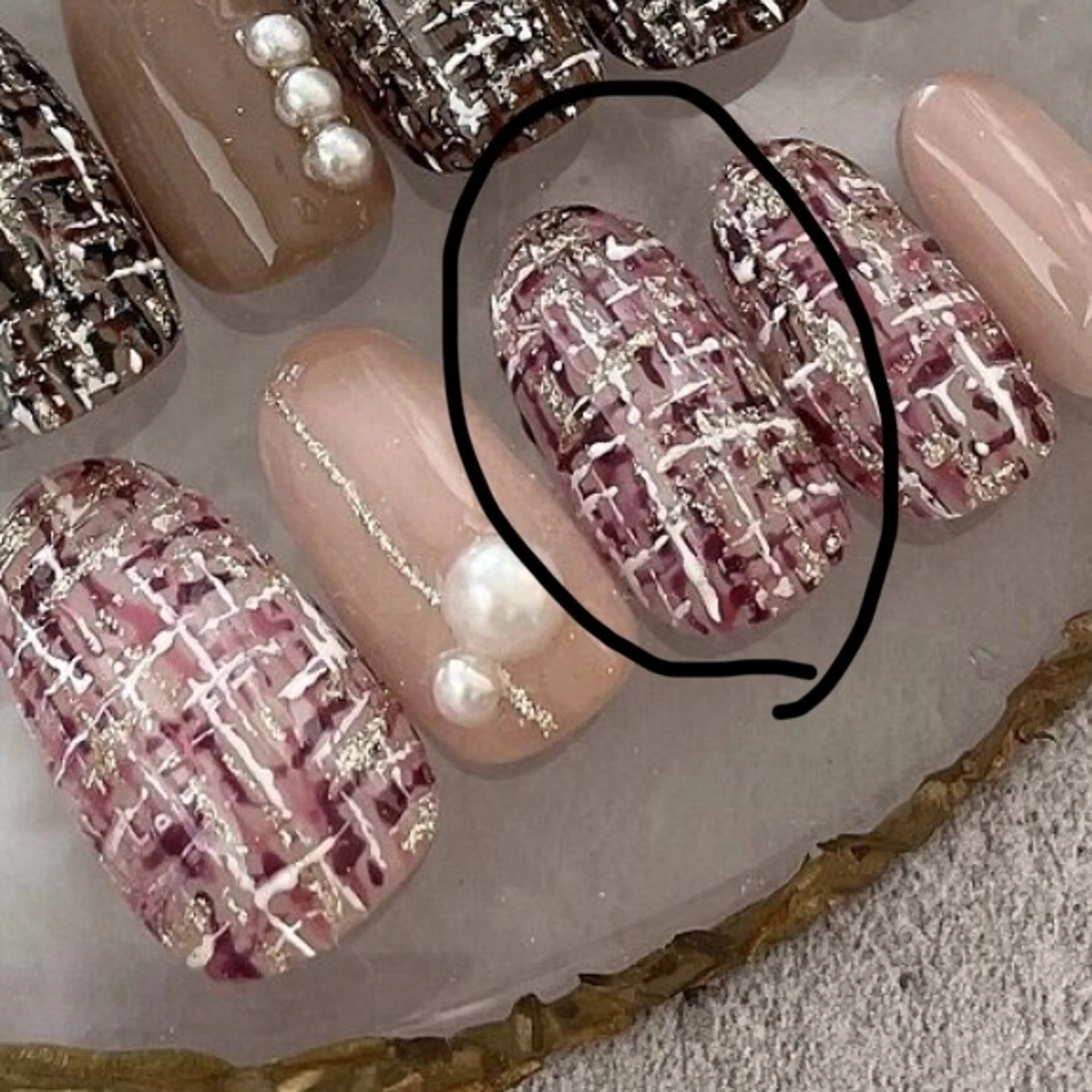 ネイル エルバイノリコ 岩崎のネイルデザイン