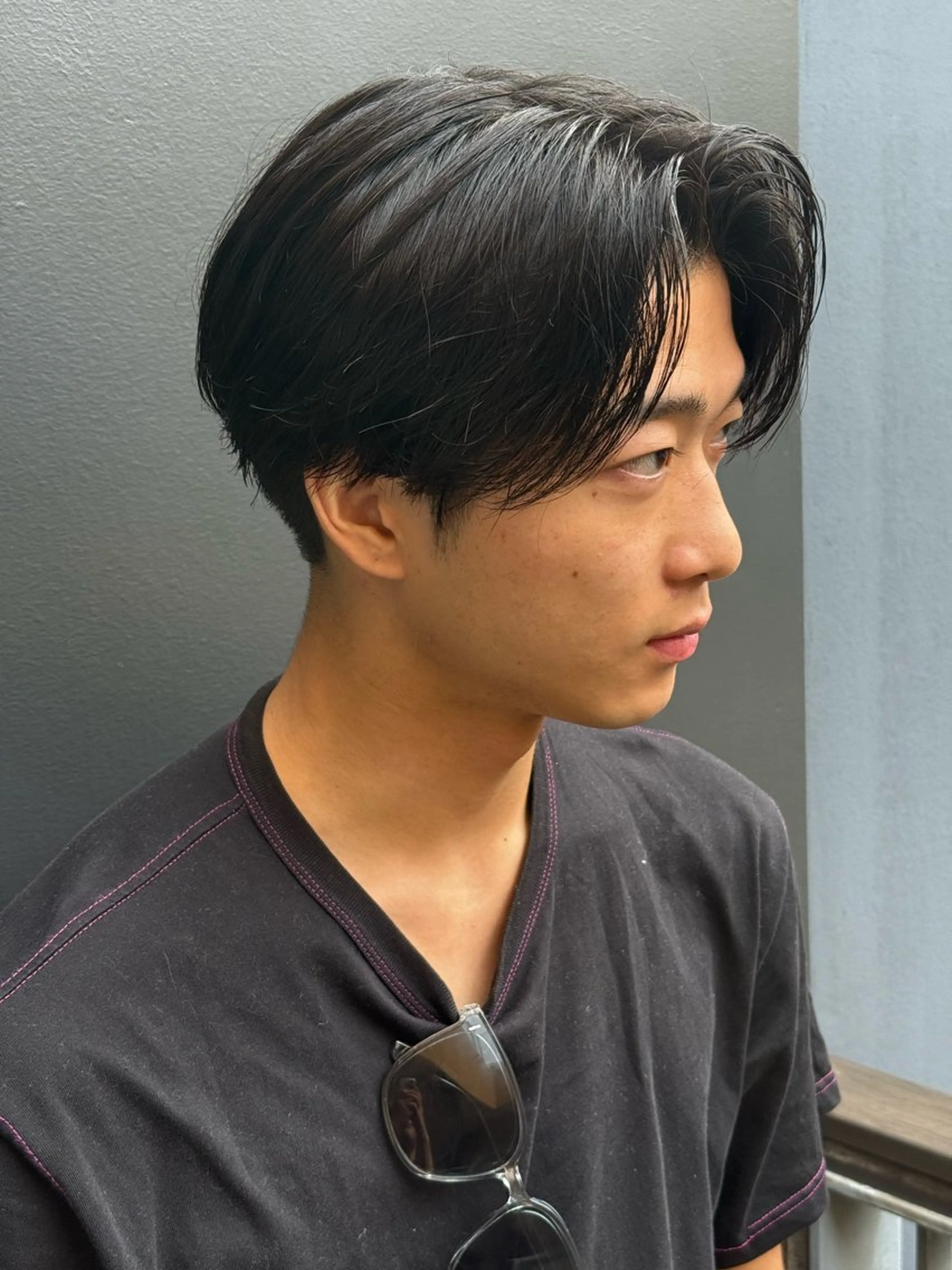 当日ご予約🙆メンズ限定‼️カット+パーマ(毛流れ)の写真