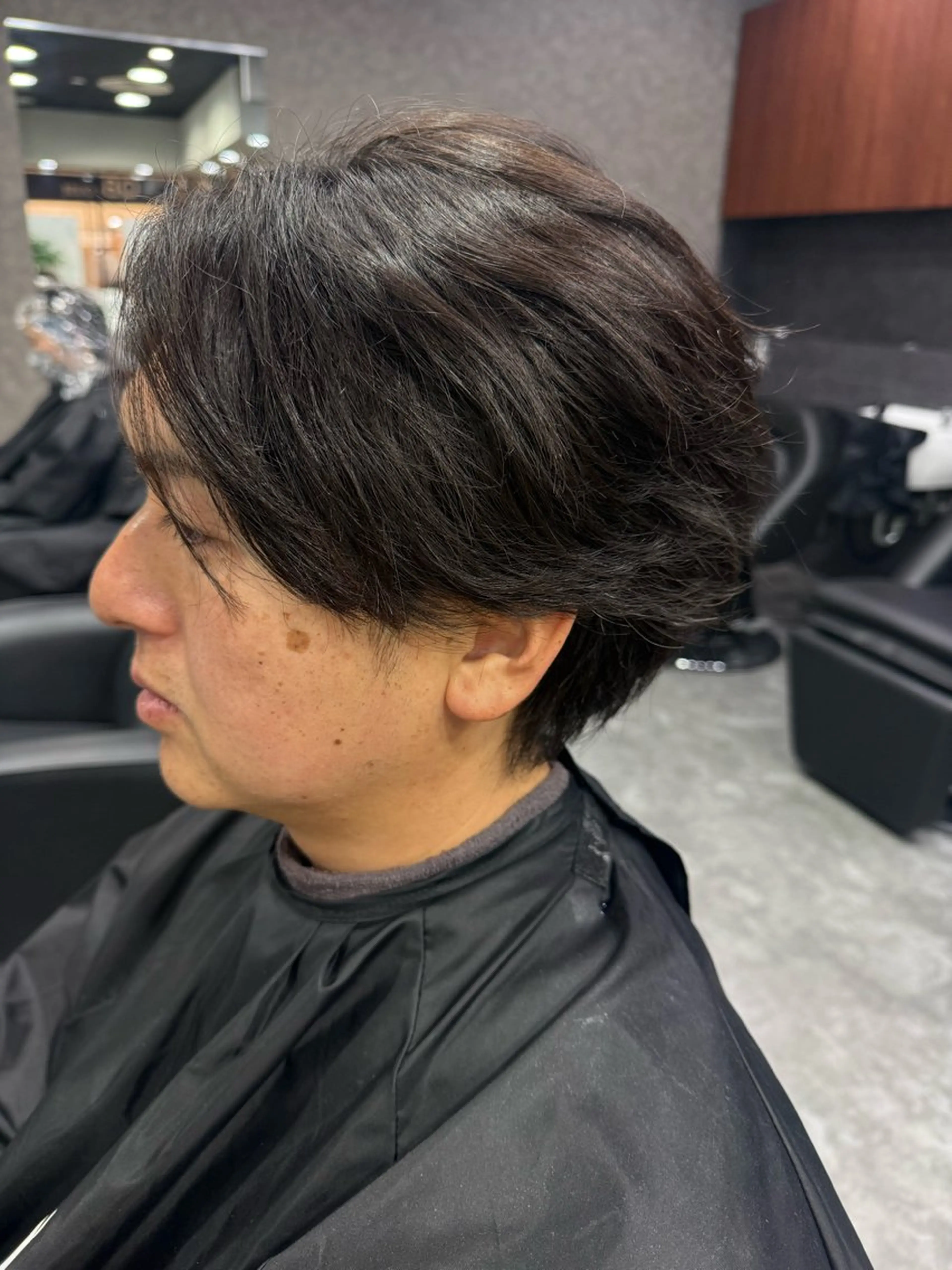 メンズ 縮毛矯正 本田 有里のヘアスタイル