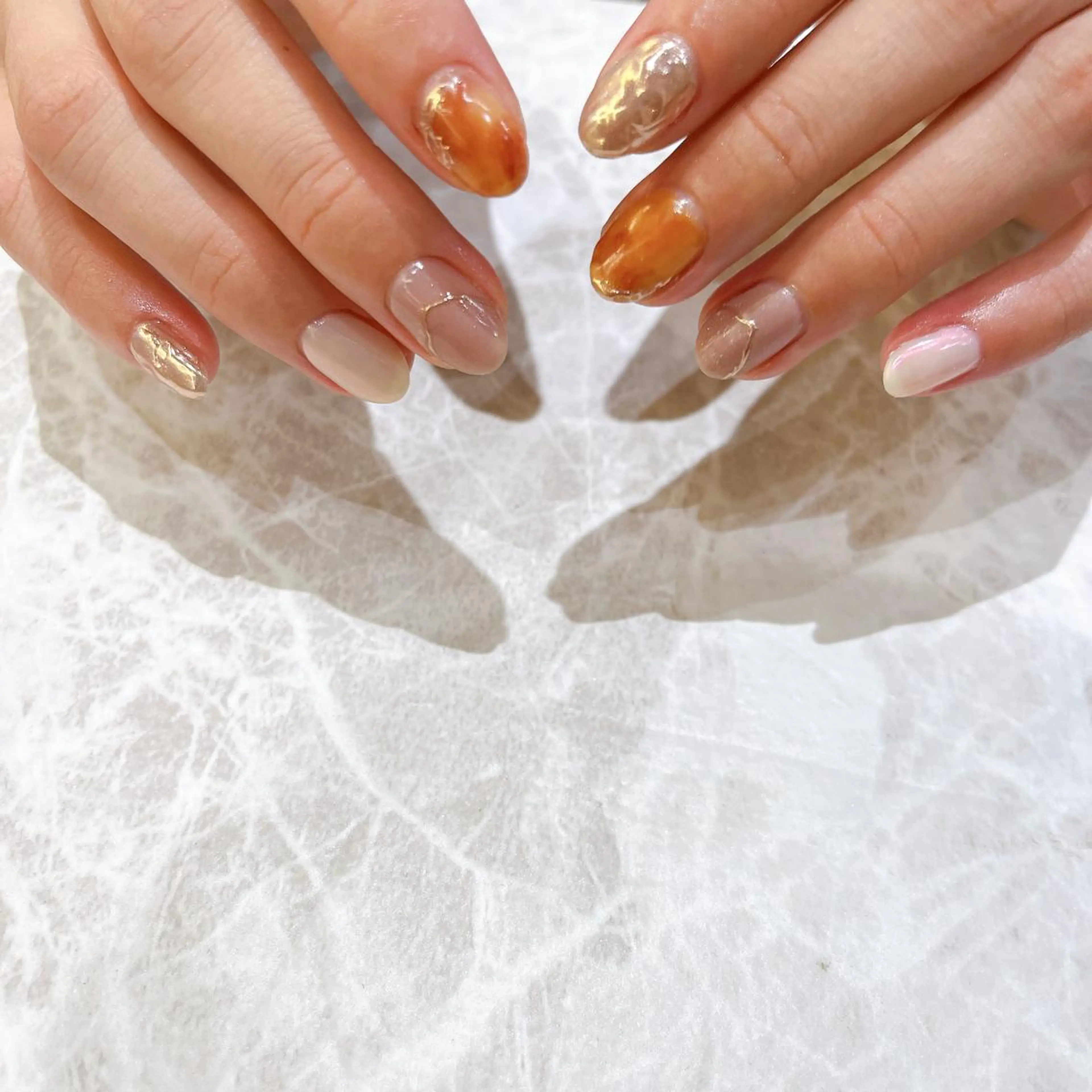 ネイル 持ち込み 関谷 真登佳のネイルデザイン