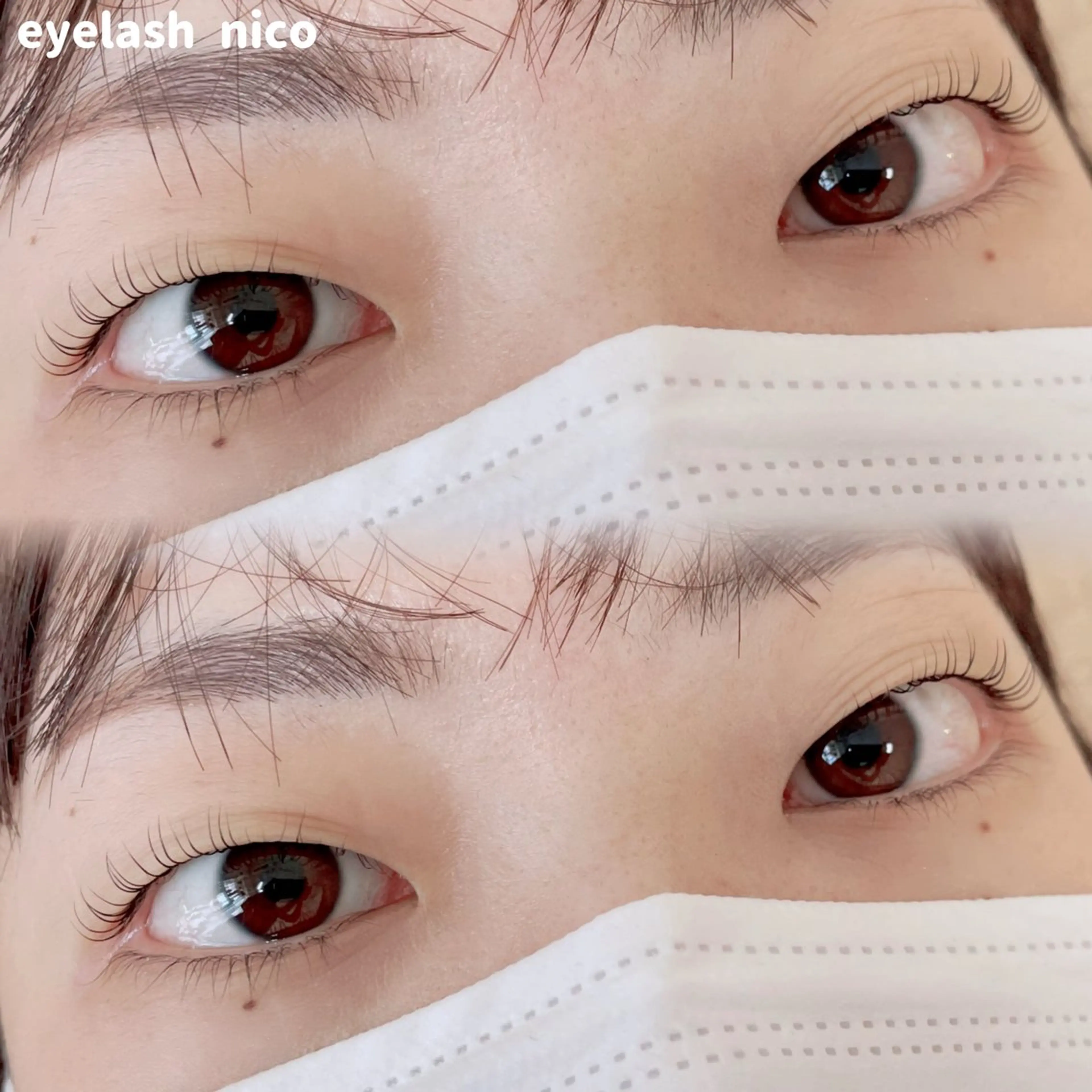 マツエク・マツパ eyelash nicoのマツエク・マツパデザイン