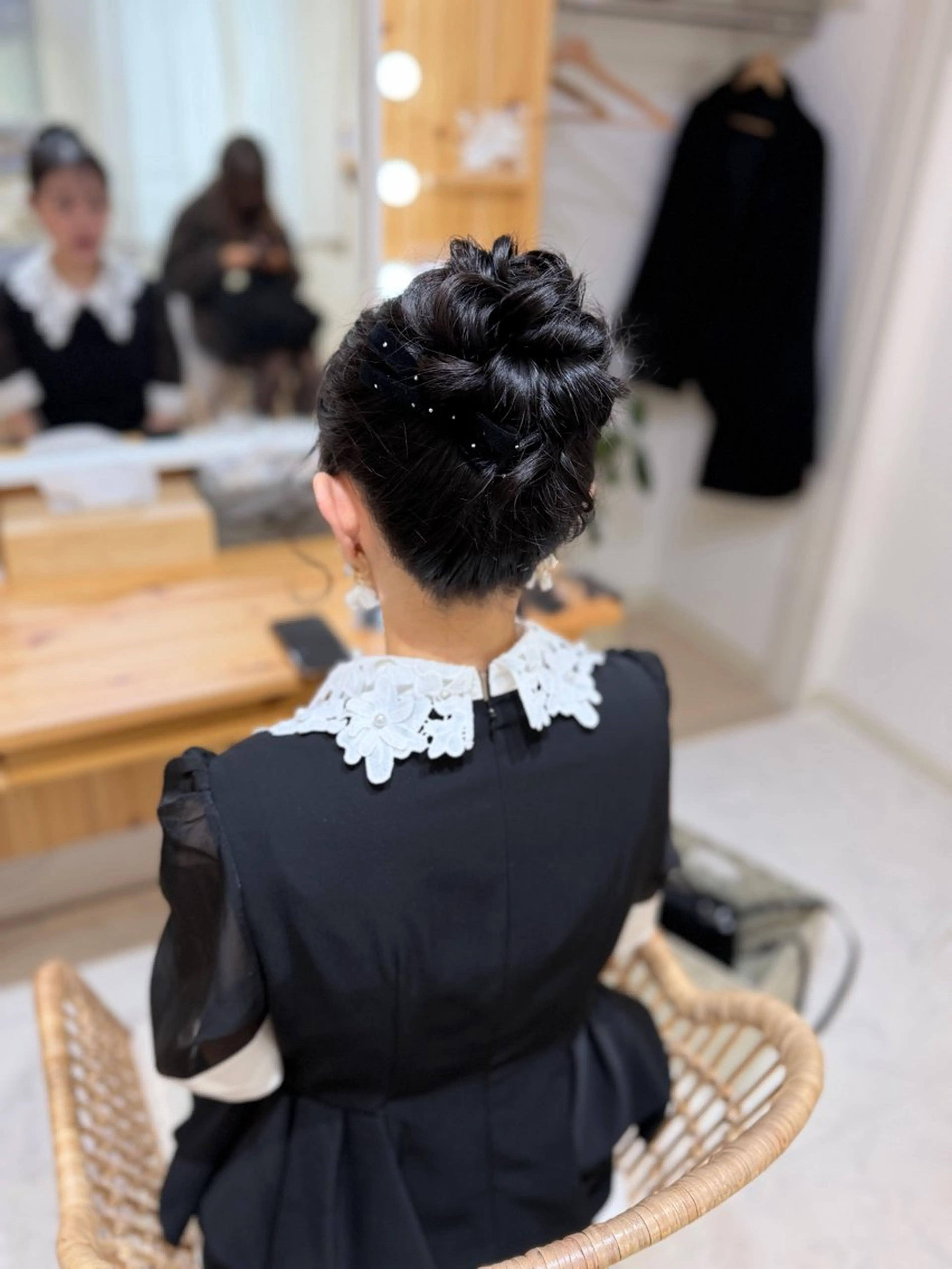 ヘアアレンジ お団子ヘア Sara/ヘアメイク /パーソナルカラーのその他イメージ