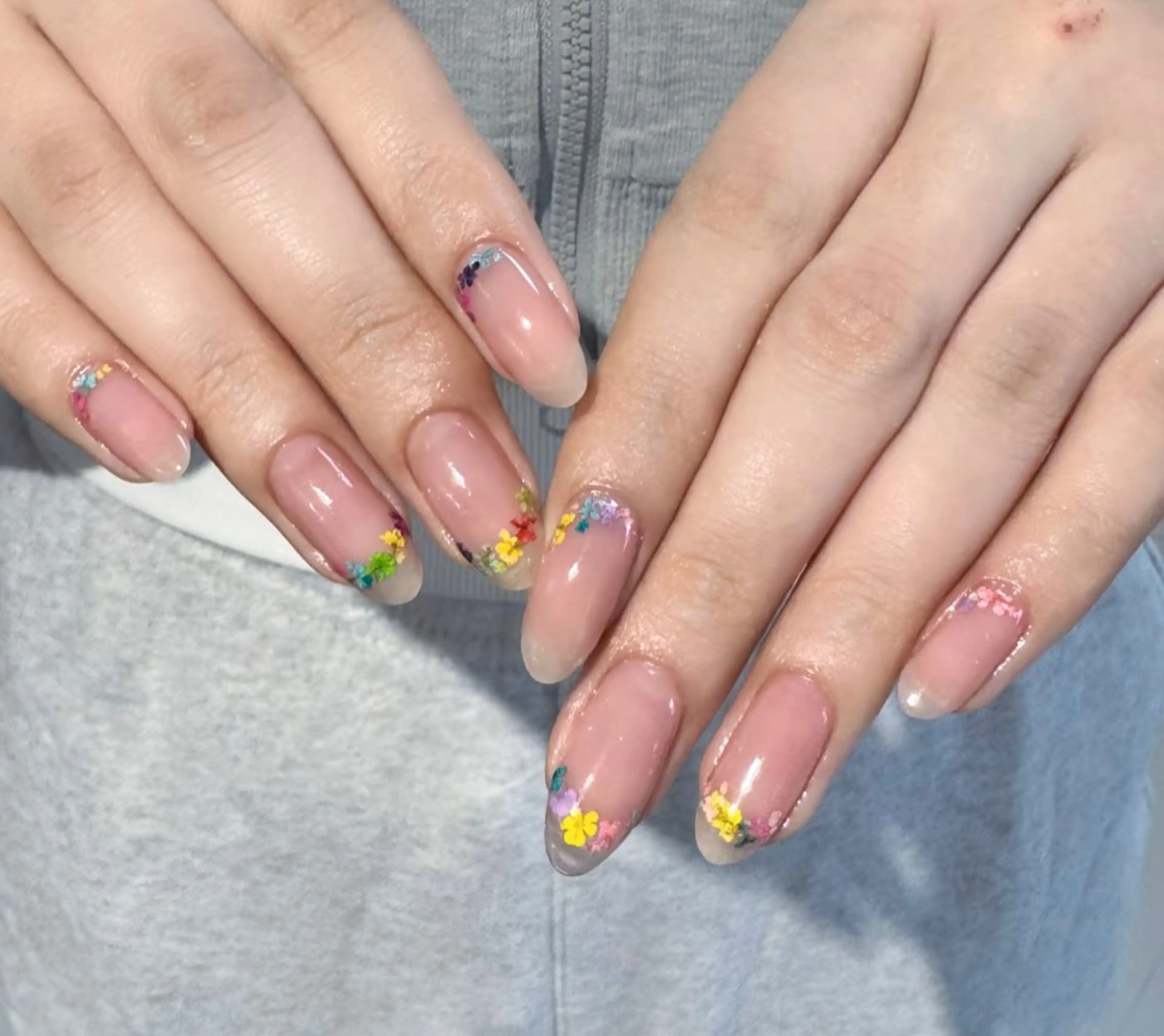 ネイル ハンドネイル ハンドケア 🍑 momo_nailのネイルデザイン
