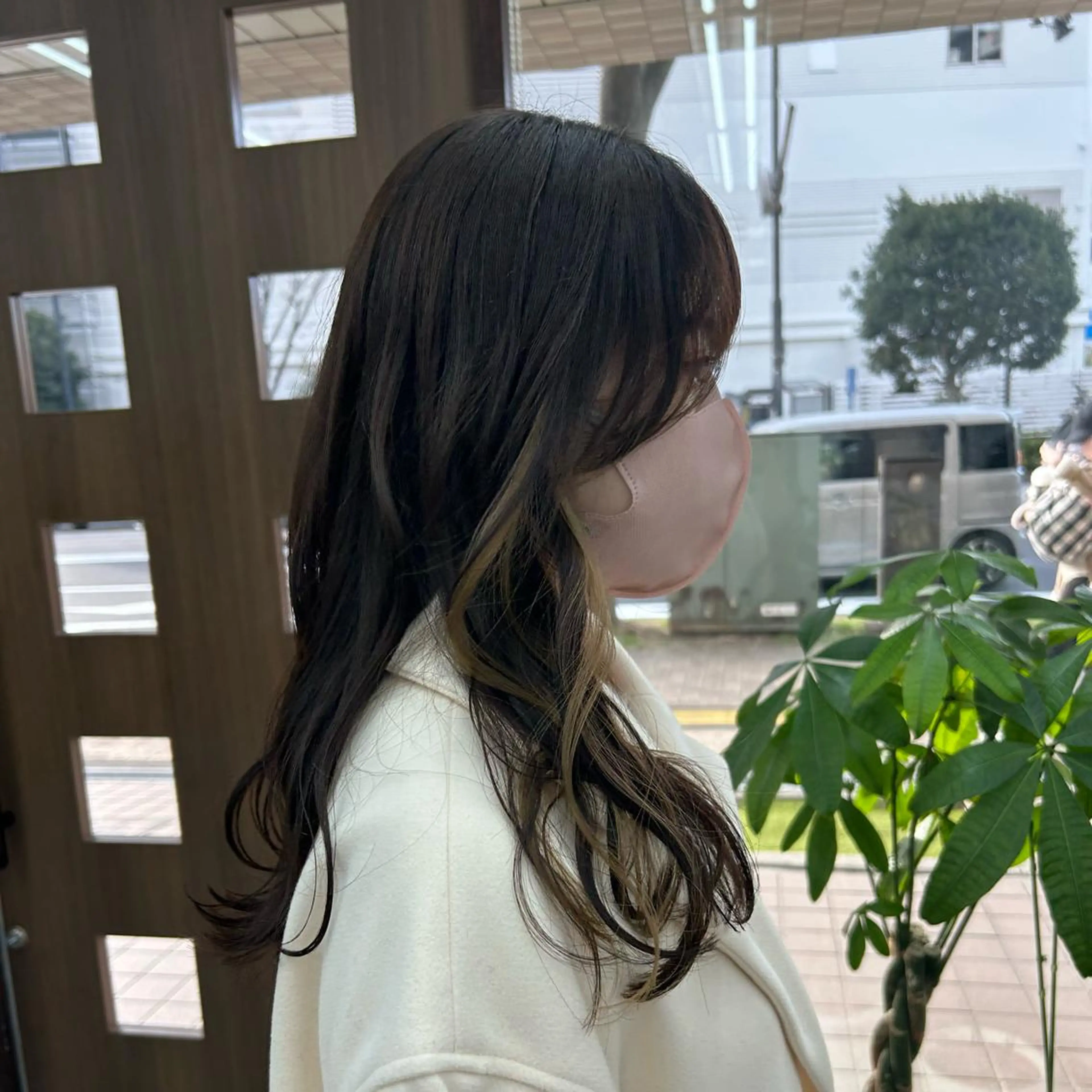 ロング 韓国風ヘア カット トリートメント ダブルカラー/韓国 ヘア/さわのあかねのヘアスタイル