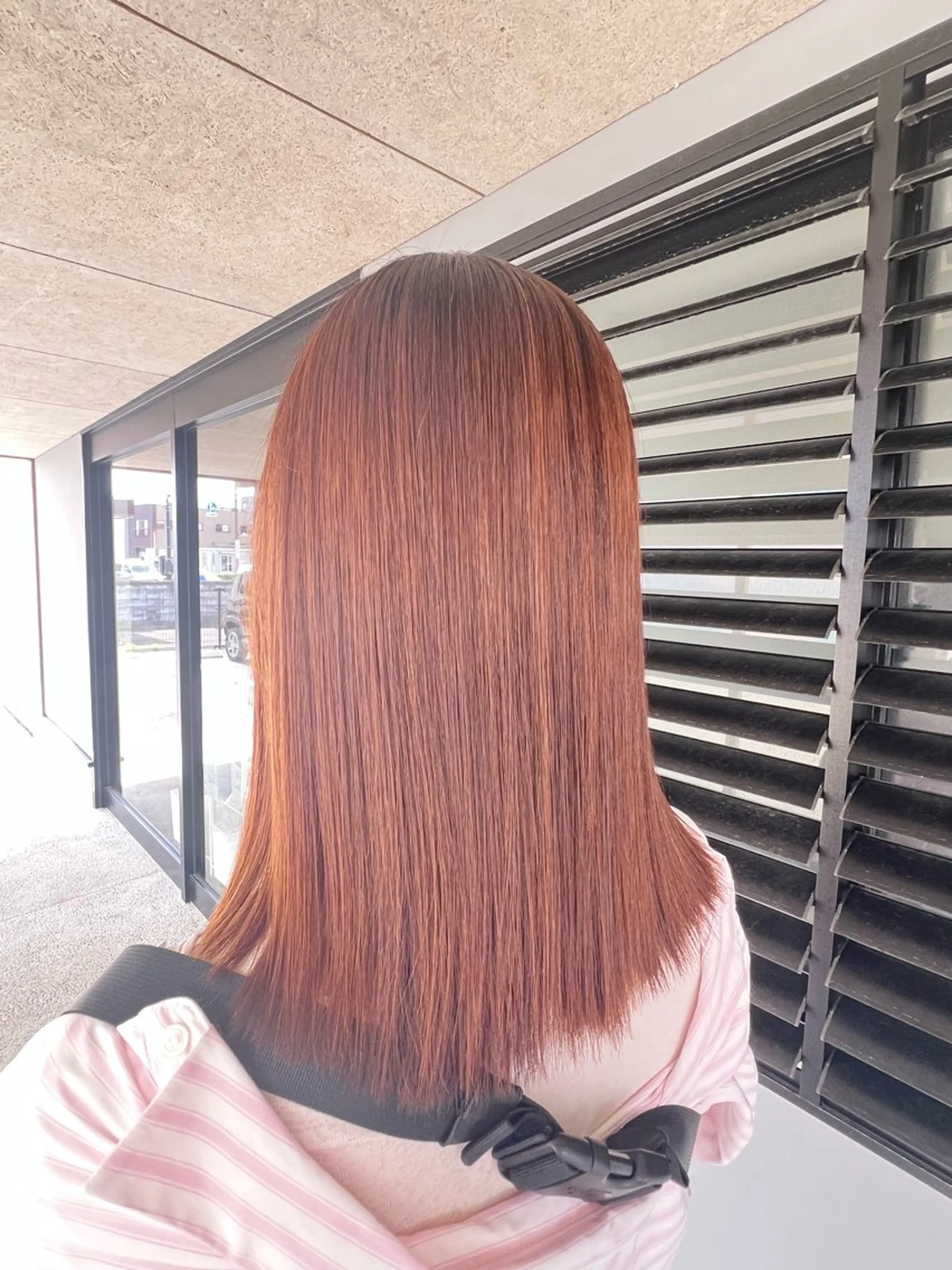 セミロング 縮毛矯正 小田 勇斗のヘアスタイル