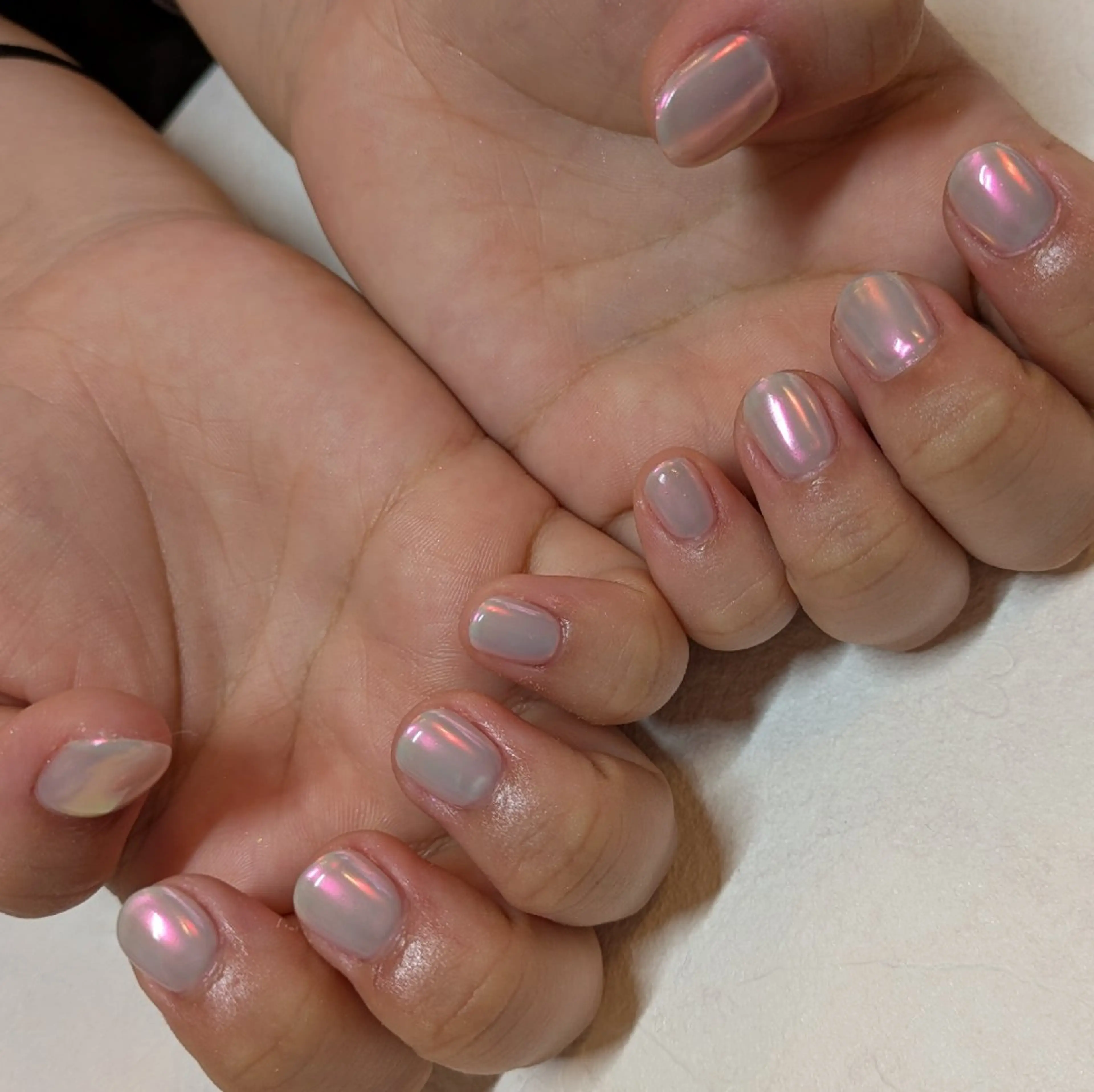 ネイル オーロラネイル ジェヌインネイル 河内のネイルデザイン