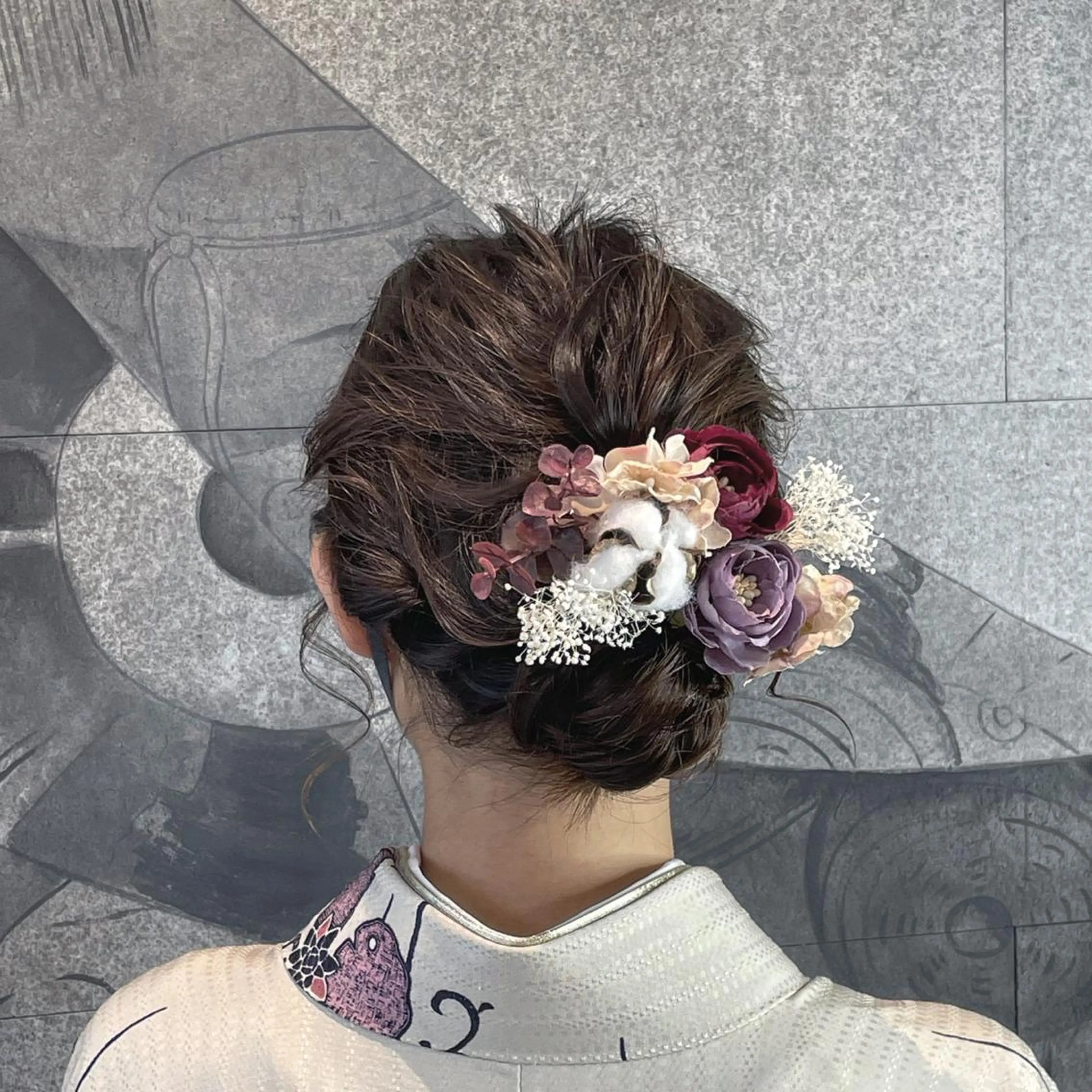 ヘアアレンジ 卒業式のヘアスタイル NATSUMI 🐻‍❄️🤍のヘアスタイル