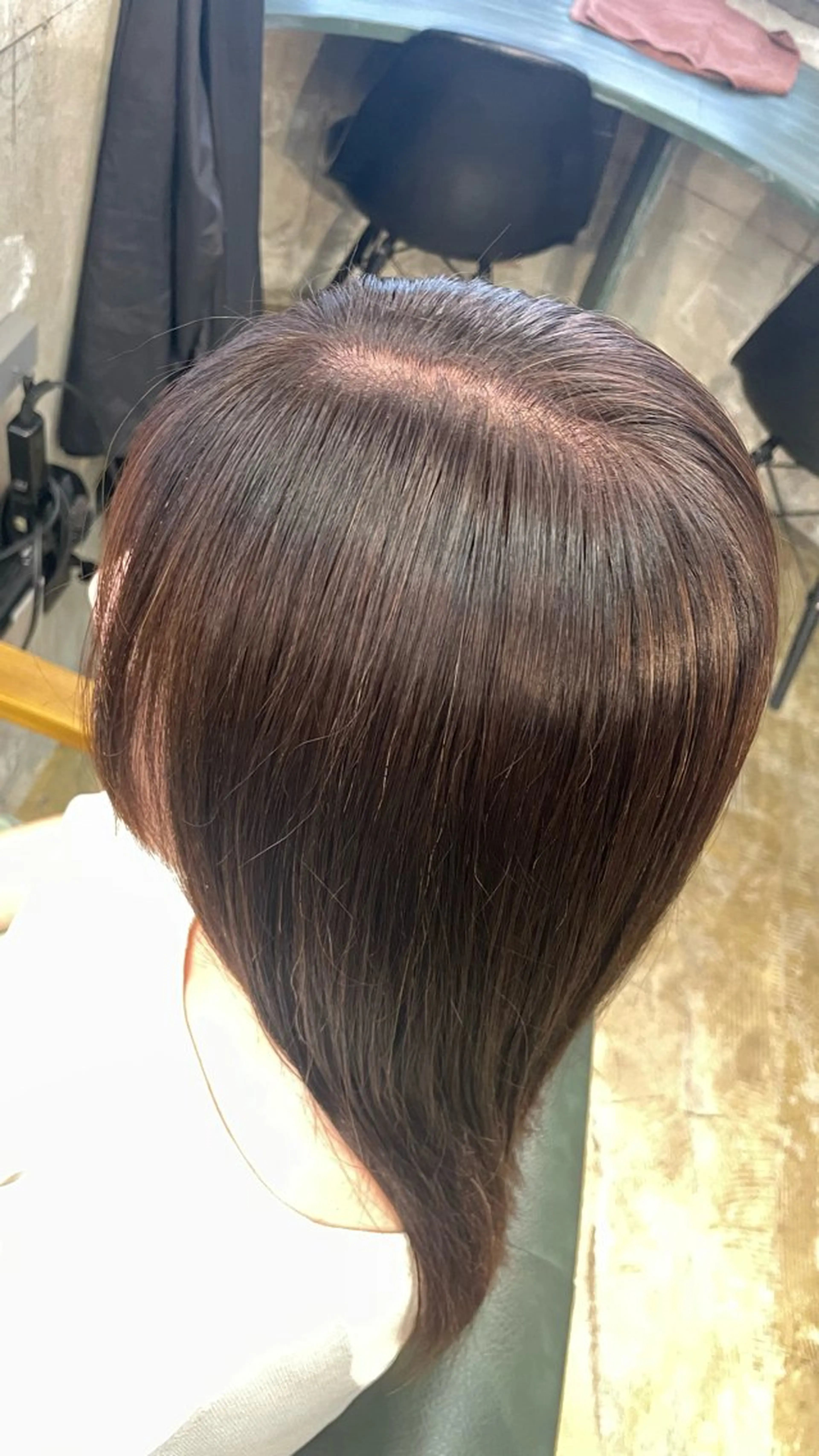 セミロング ヘアカラー ブレンバイドット所属・ニュアンスカラー/ 🫧レミ(坊主)のヘアスタイル