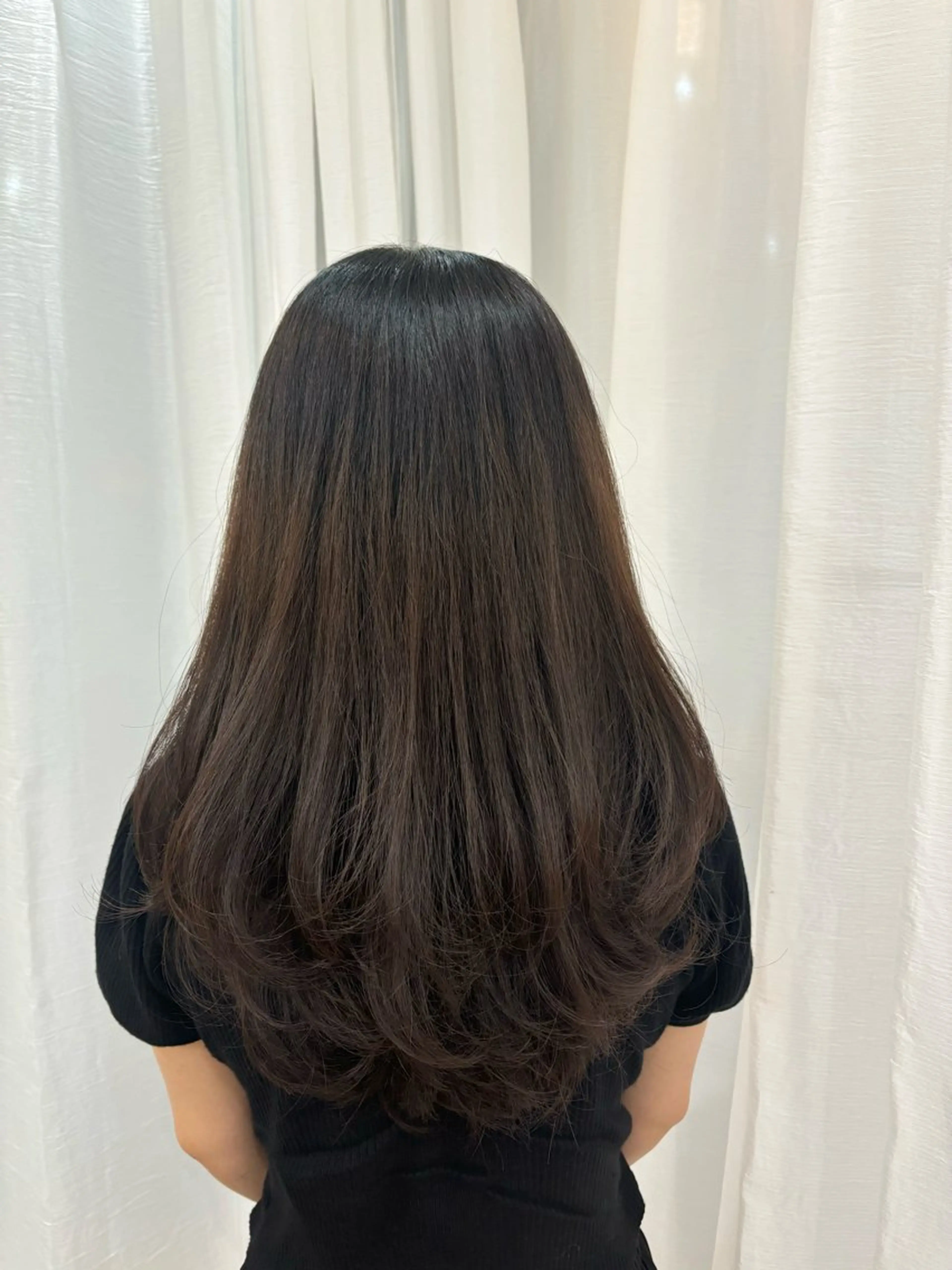 ロング レイヤーカット ar西新井所属・欠畑 瑠奈のヘアスタイル