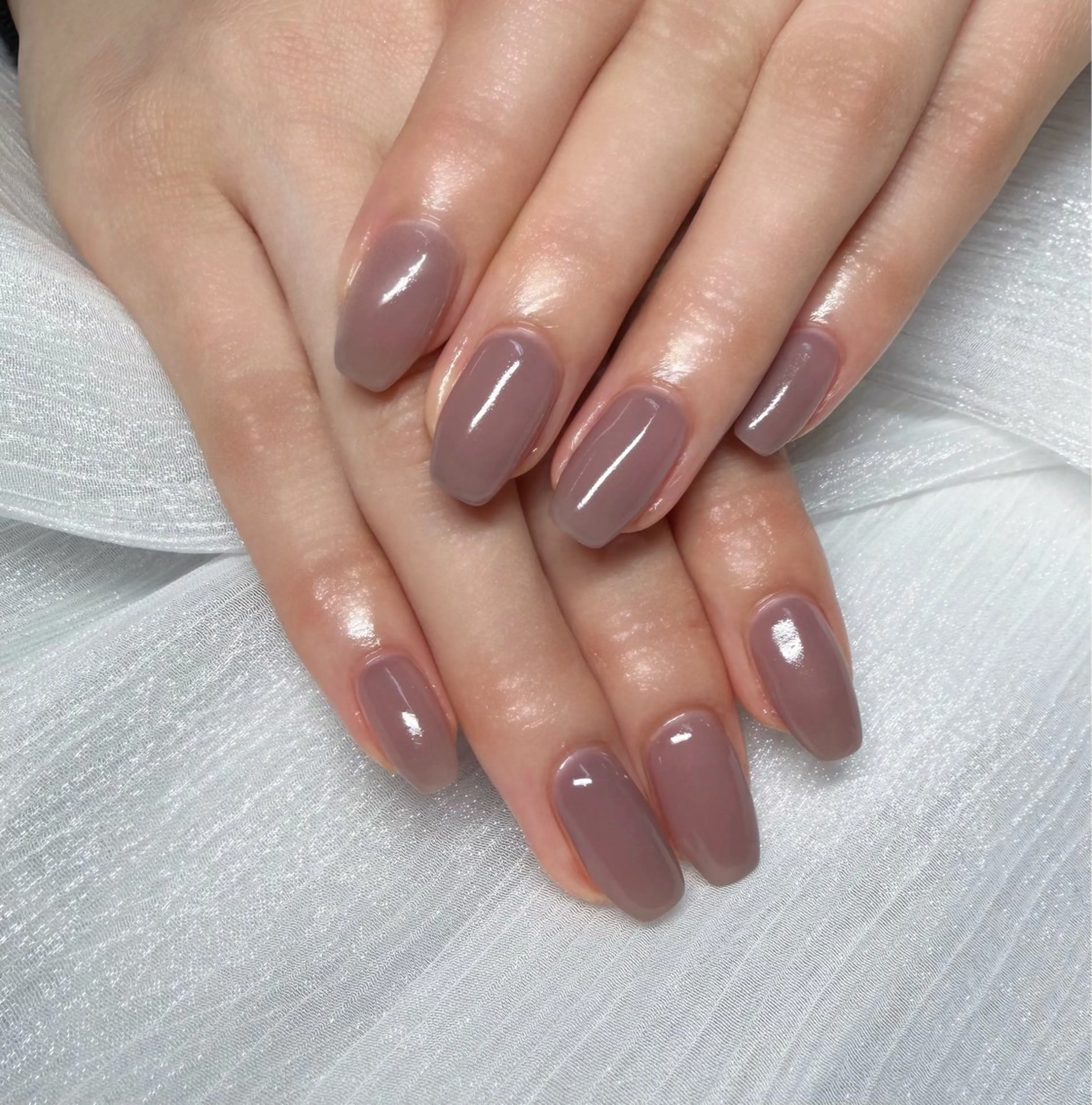 ネイル ワンカラーネイル ☆ yukiのネイルデザイン