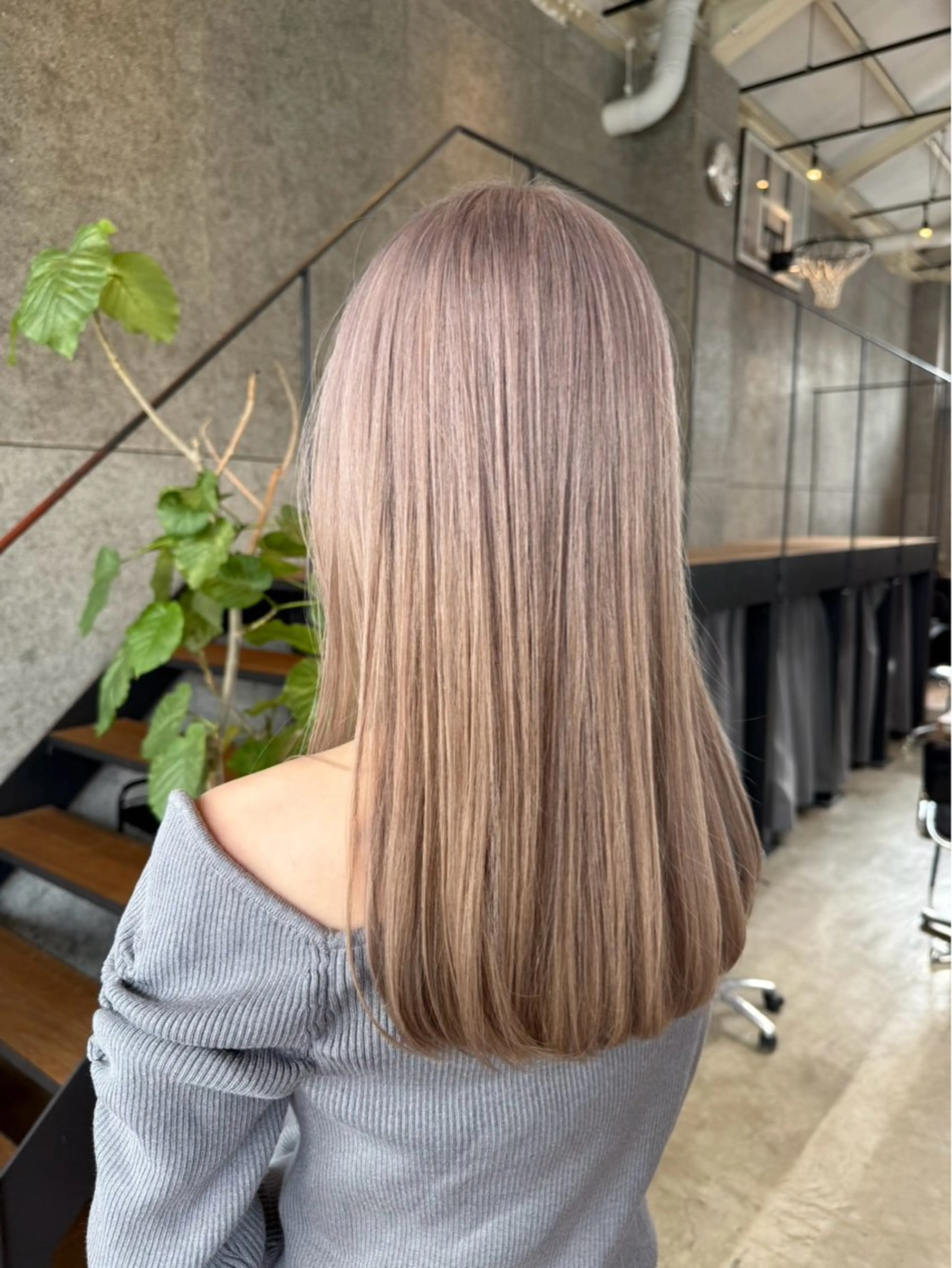 カラー ヘアカラー 🎪🩰艶/モテ カラー❣️reinaのヘアスタイル