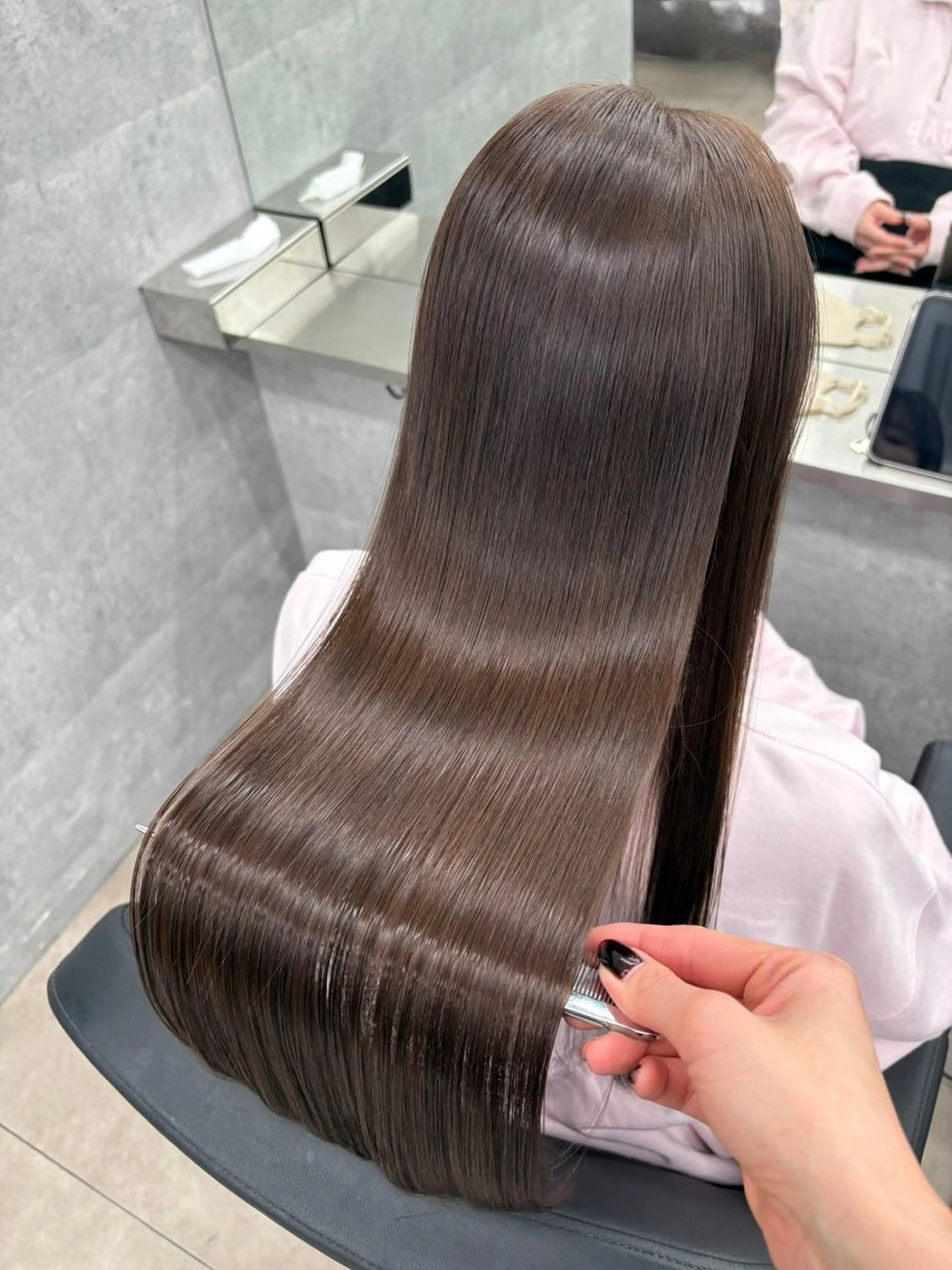 ロング カラー 髪質改善/ﾚｲﾔｰ ｶｯﾄ/店長/原島のヘアスタイル