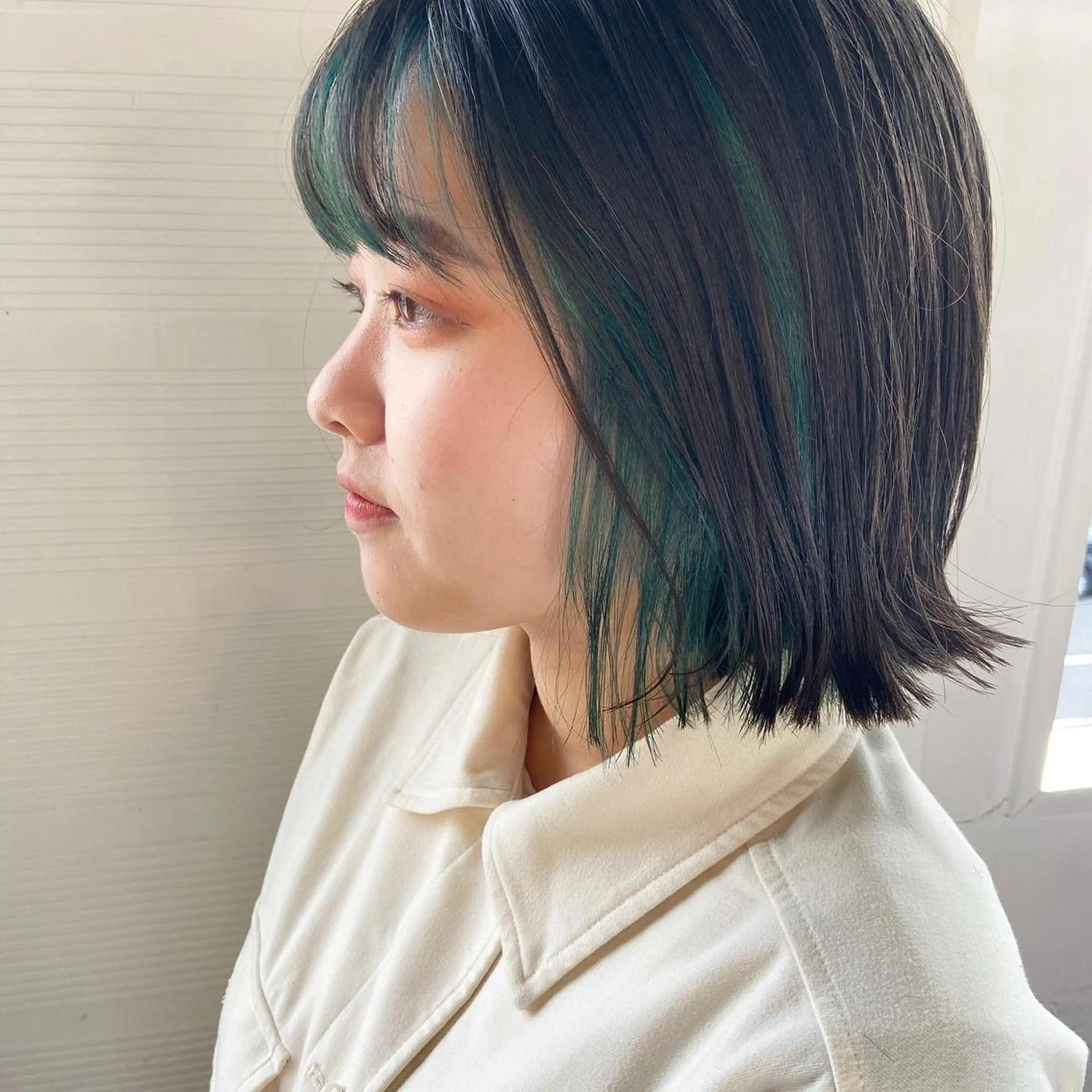 ミディアム 小玉 杏華のヘアスタイル