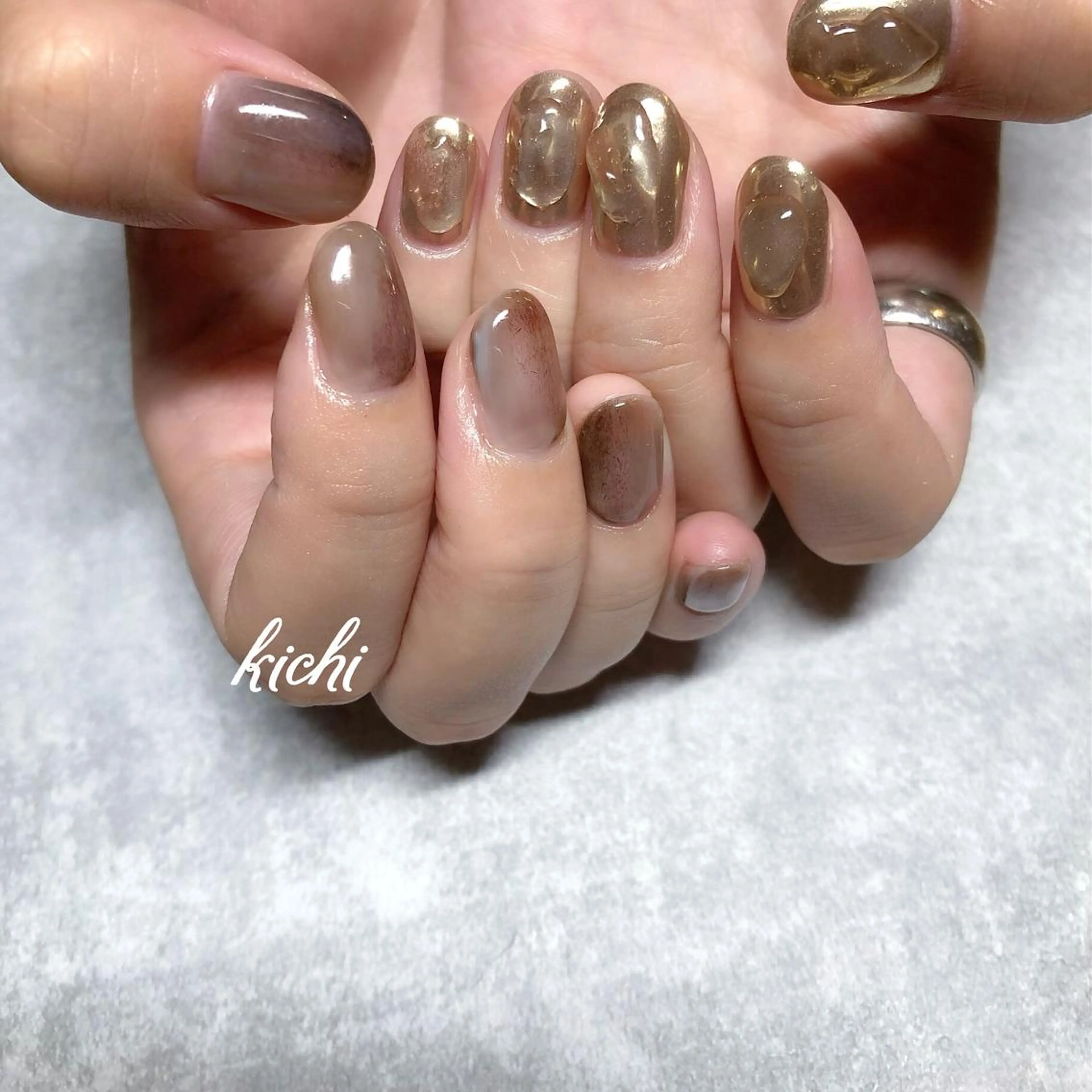 ネイル kichi･:* みじゅのネイルデザイン