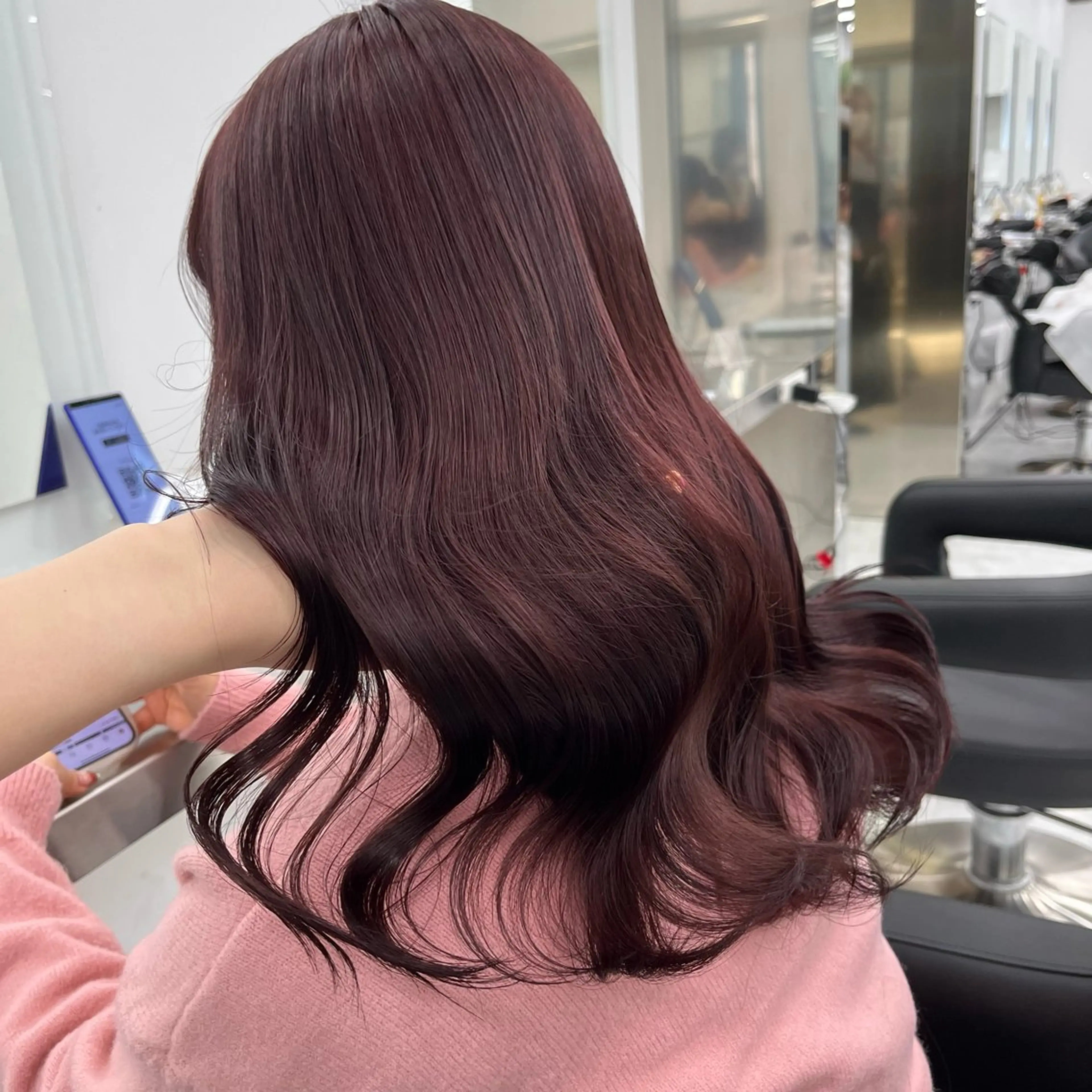 セミロング ヘアカラー Wカラー/暖色/べ ージュりく©︎🐝のヘアスタイル