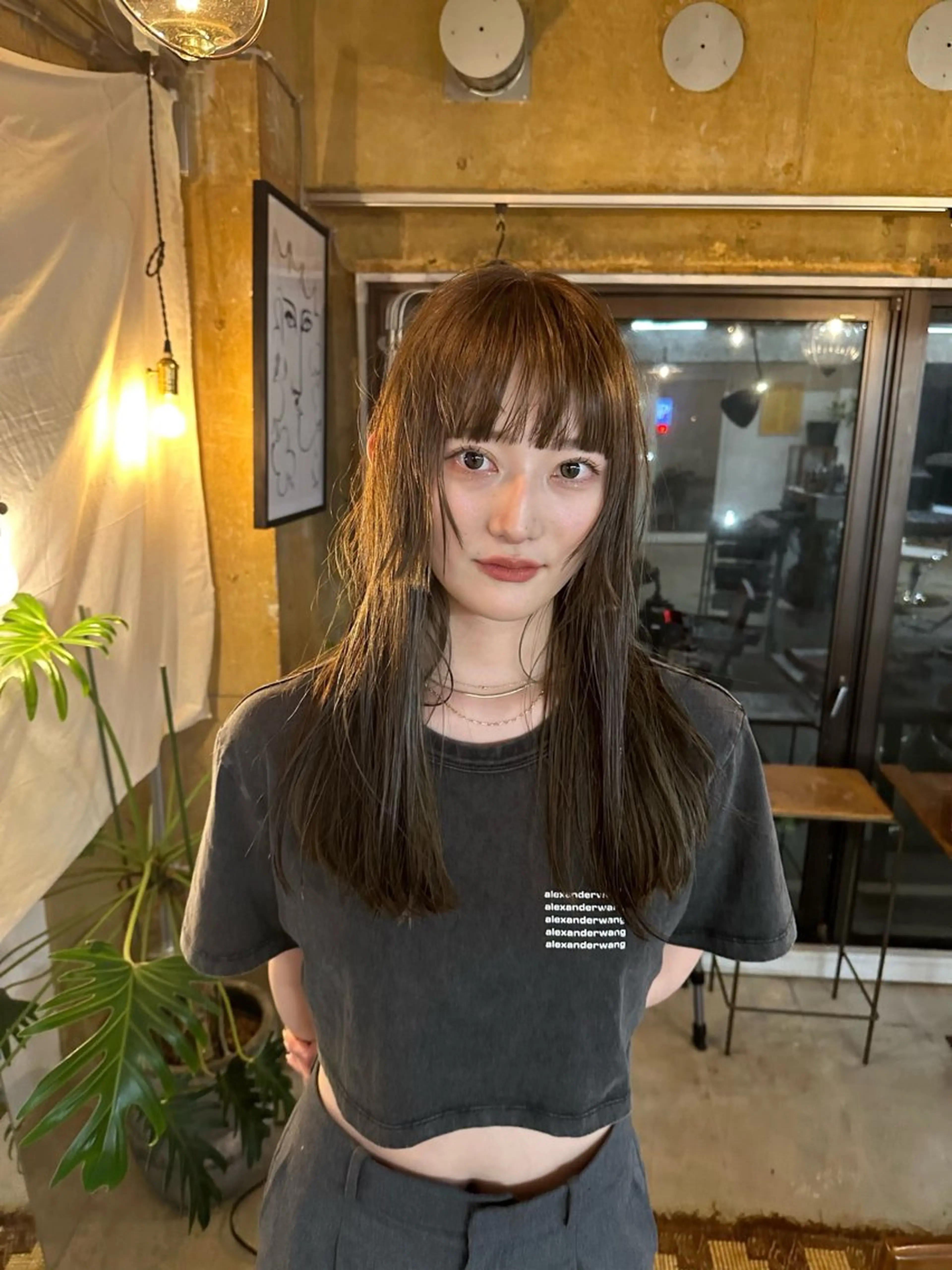 セミロング カラー カット ヘアカラー GATTACA所属・KEI gattacaのヘアスタイル