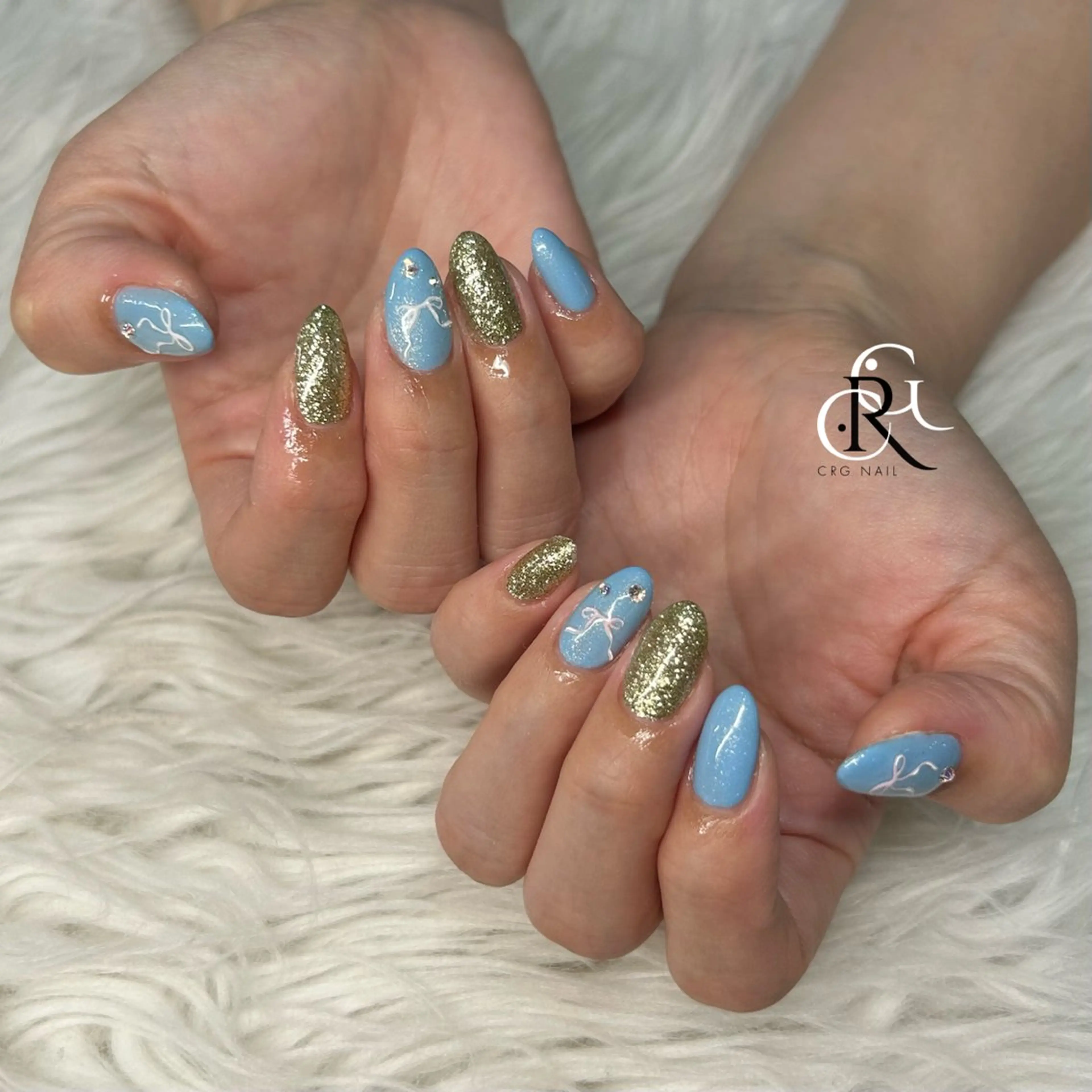 ショート ハンドネイル CRGNAIL RENAのネイルデザイン