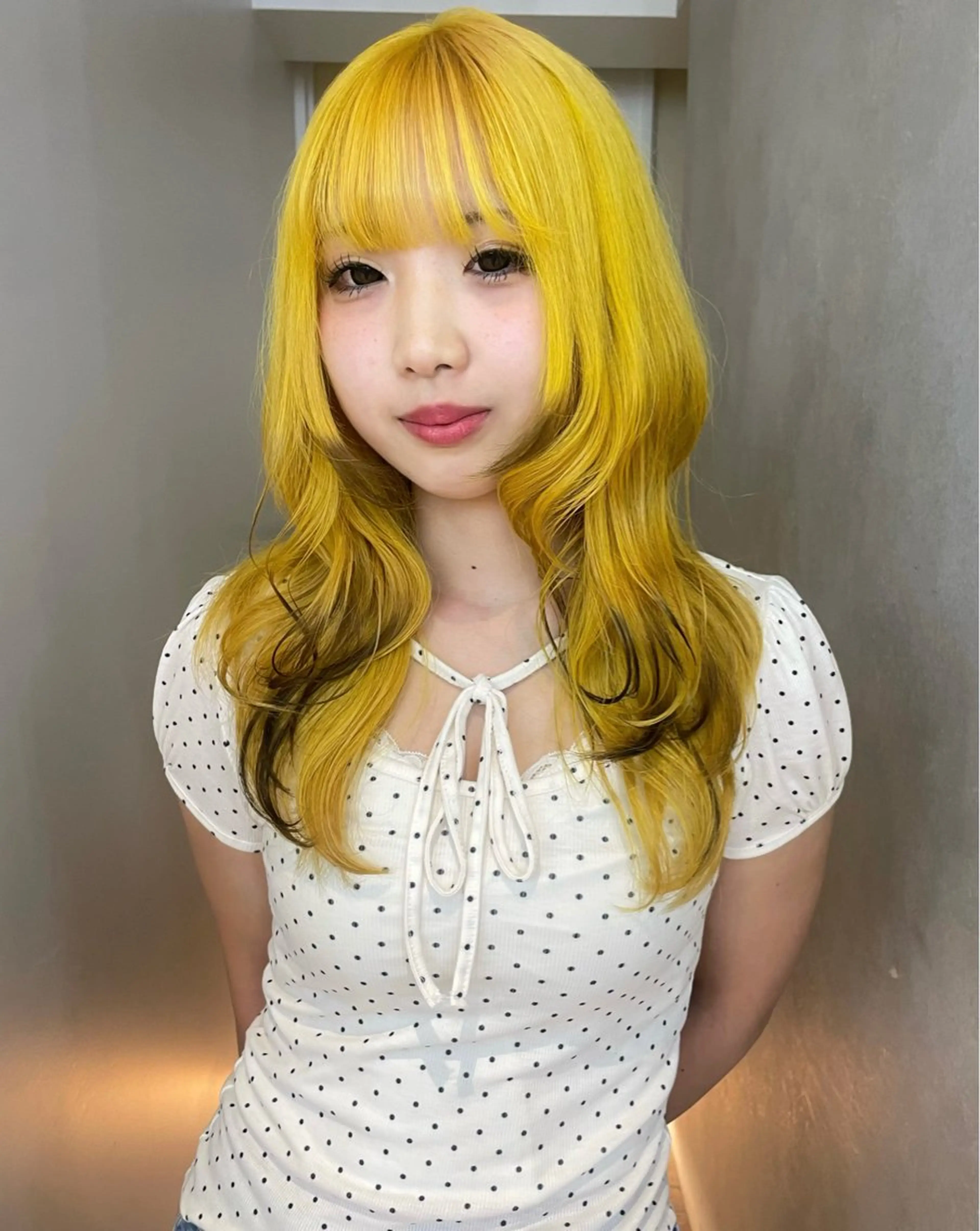 カラー ヘアカラー ハッシュレイヤー/ ハイトーン/senaのヘアスタイル