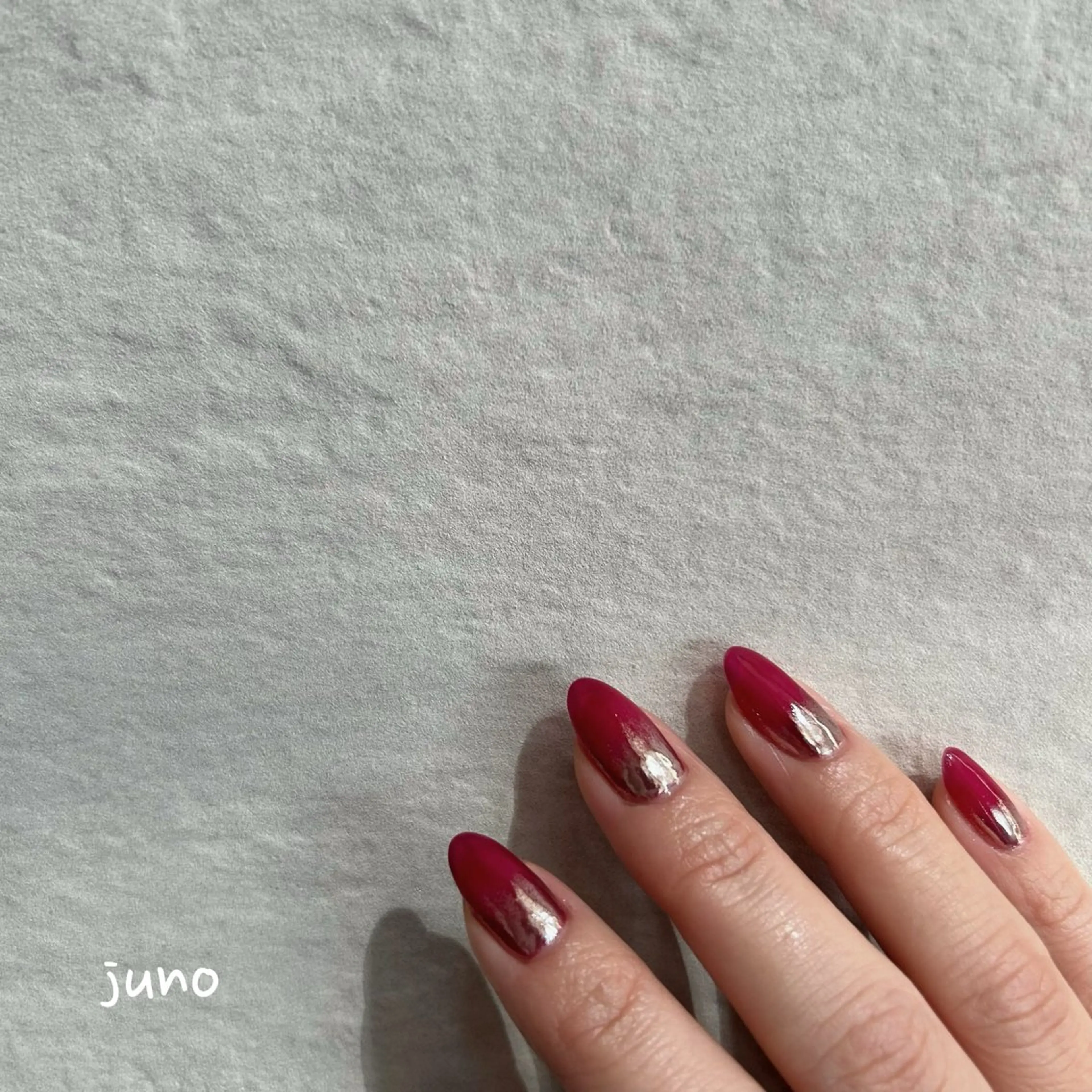 ネイル ミラーネイル nail salon JUNO(ジュノ)のネイルデザイン