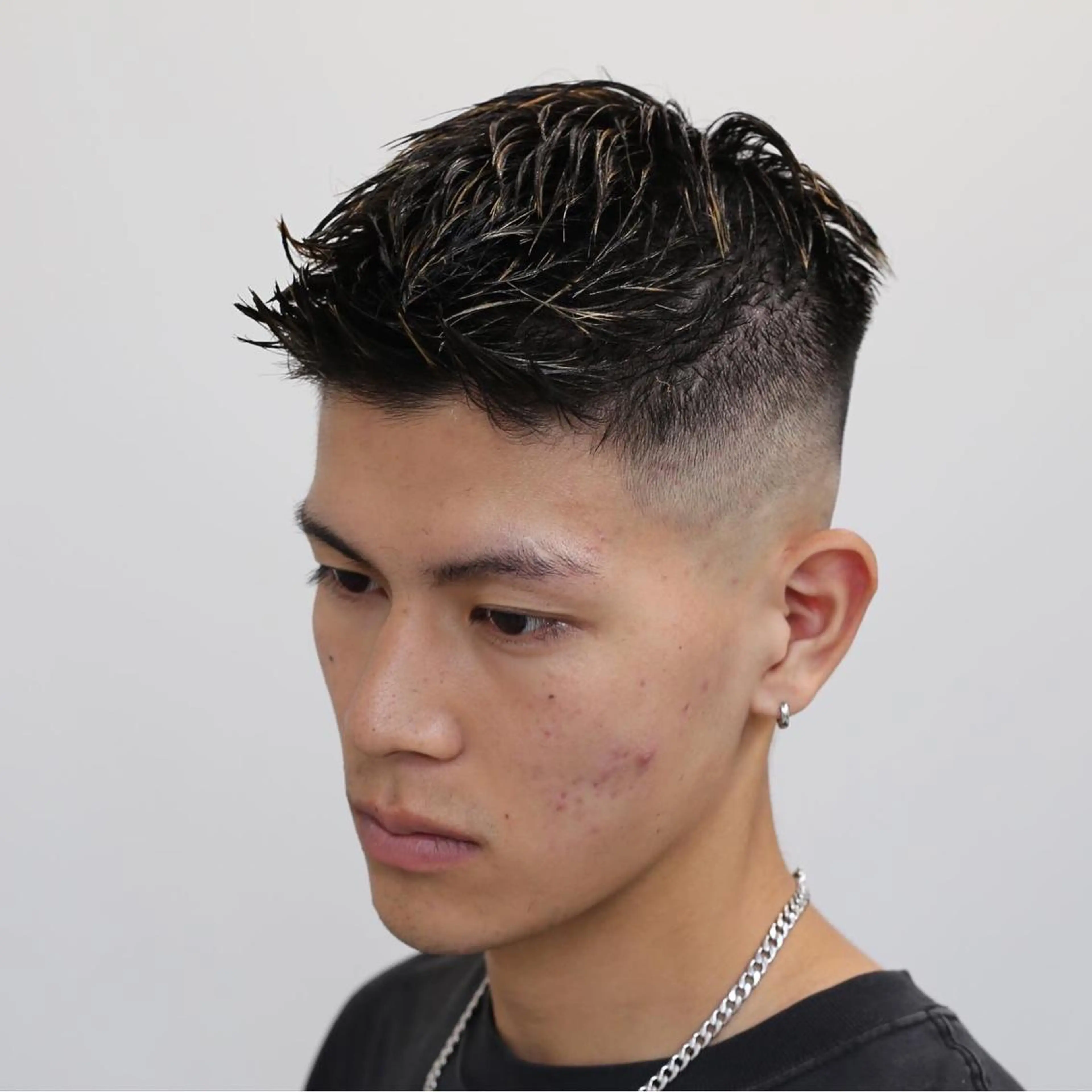 ショート カラー パーマ ヘアアレンジ メンズ キッズ ネイル マツエク・マツパ アイブロウ メンズ専門/パーマ/ フェード/みづきのヘアスタイル