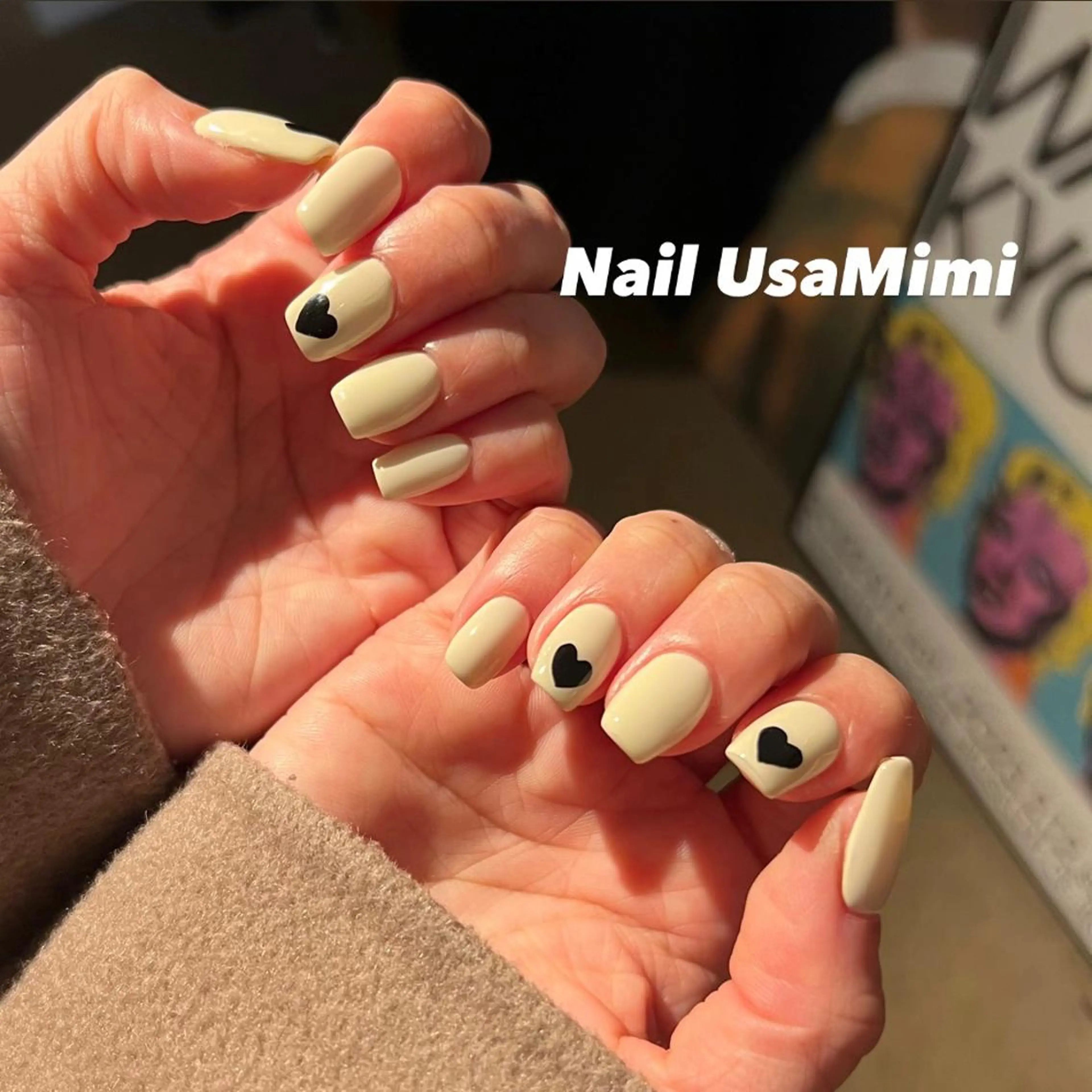ネイル フットネイル ジェルネイル マグネットネイル 持ち込み ニュアンスネイル 本町ネイルNail UsaMimiのネイルデザイン