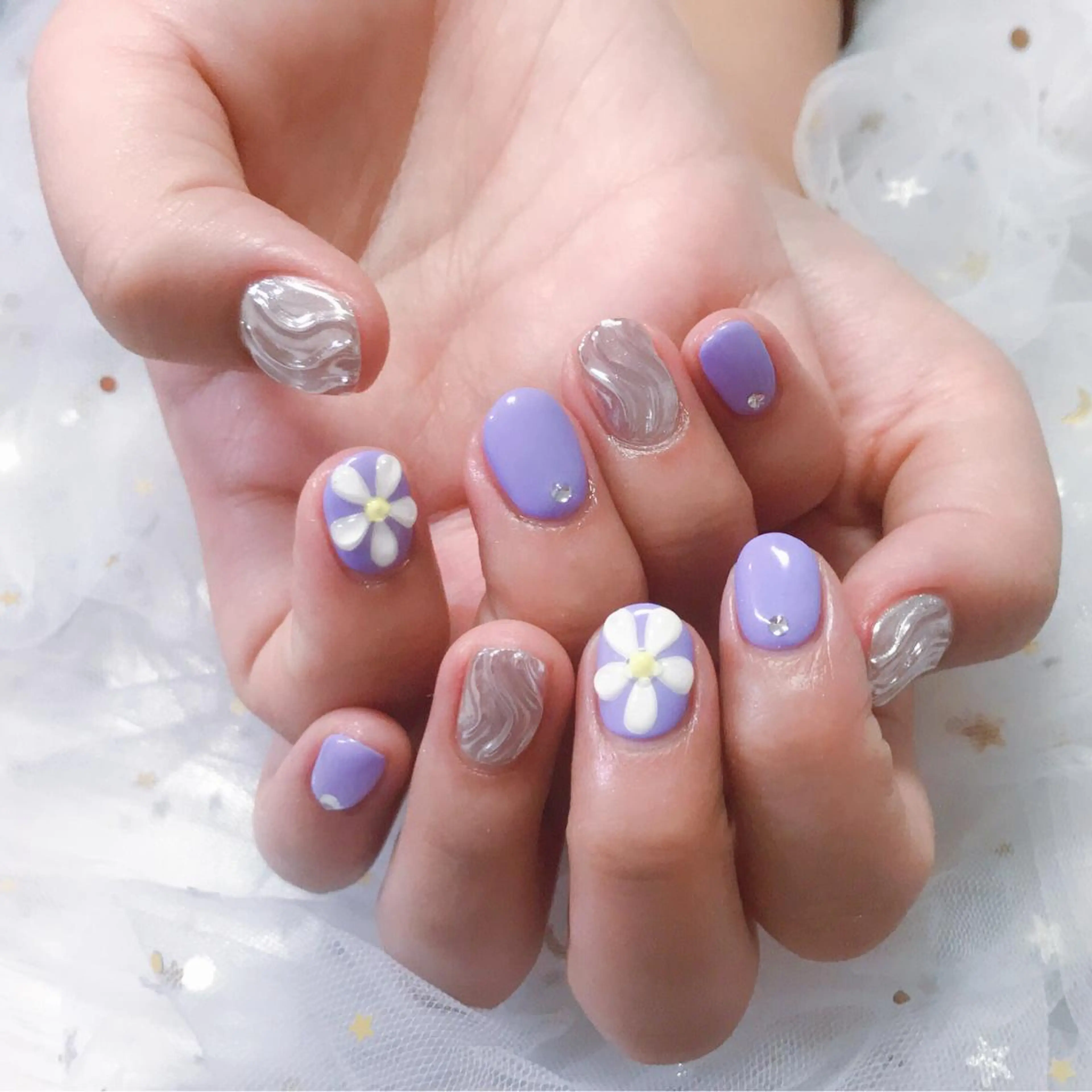 カラー ネイル Q Free nailsのネイルデザイン