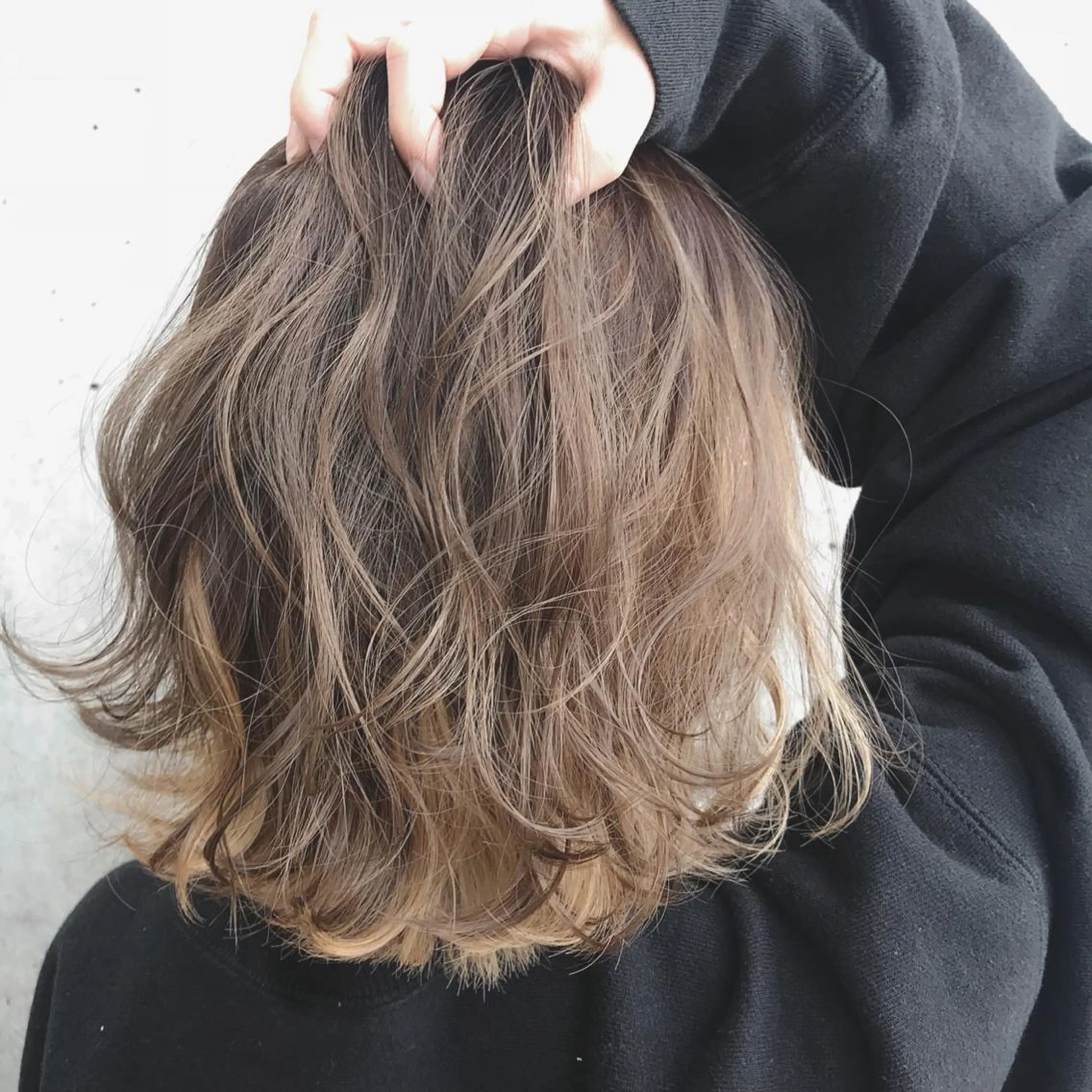 カラー ベージュカラー インナーカラー ミルクティーベージュ LA.MIU★ 八王子店Mayuのヘアスタイル