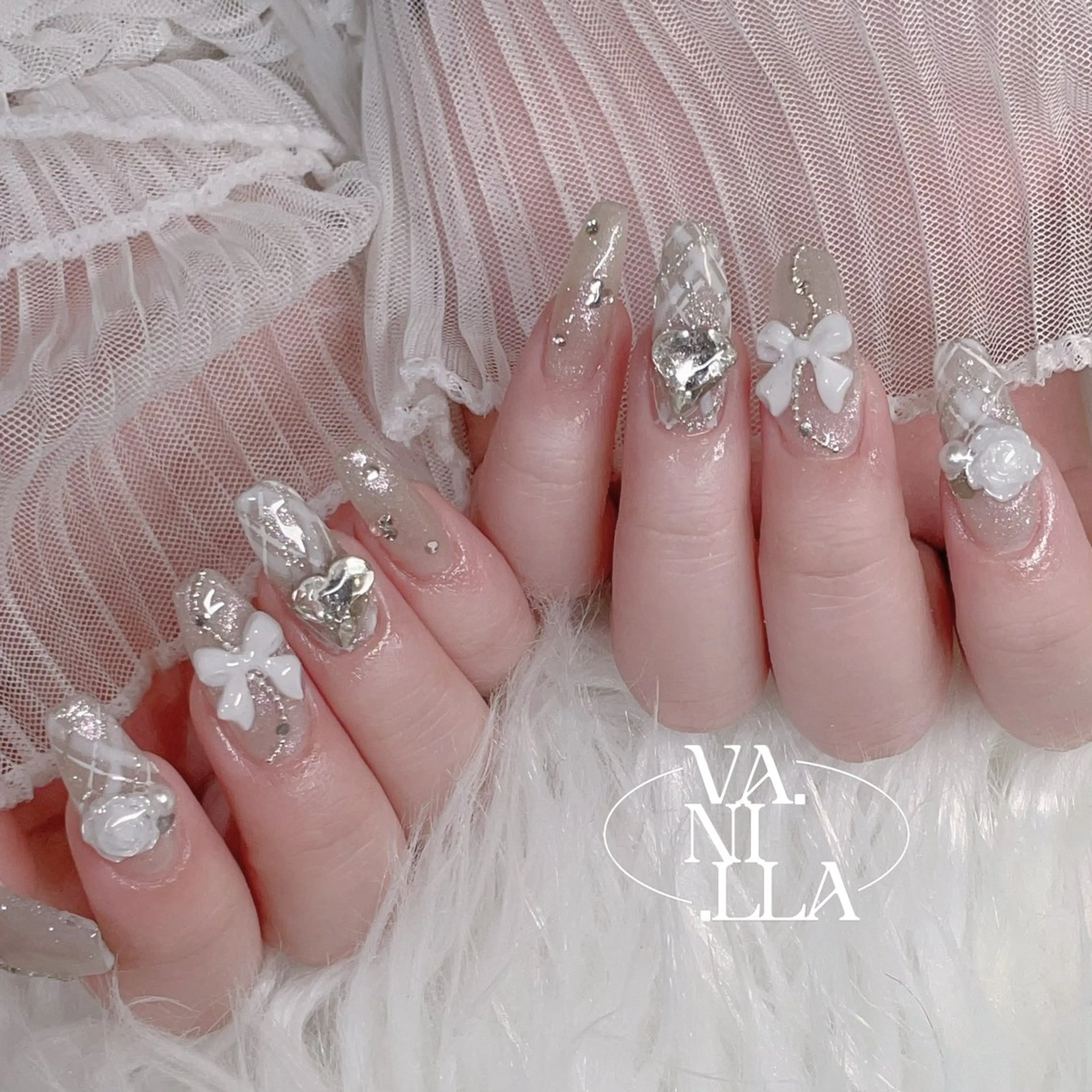 ネイル ハンドネイル フットネイル nailsalon vanilla.のネイルデザイン