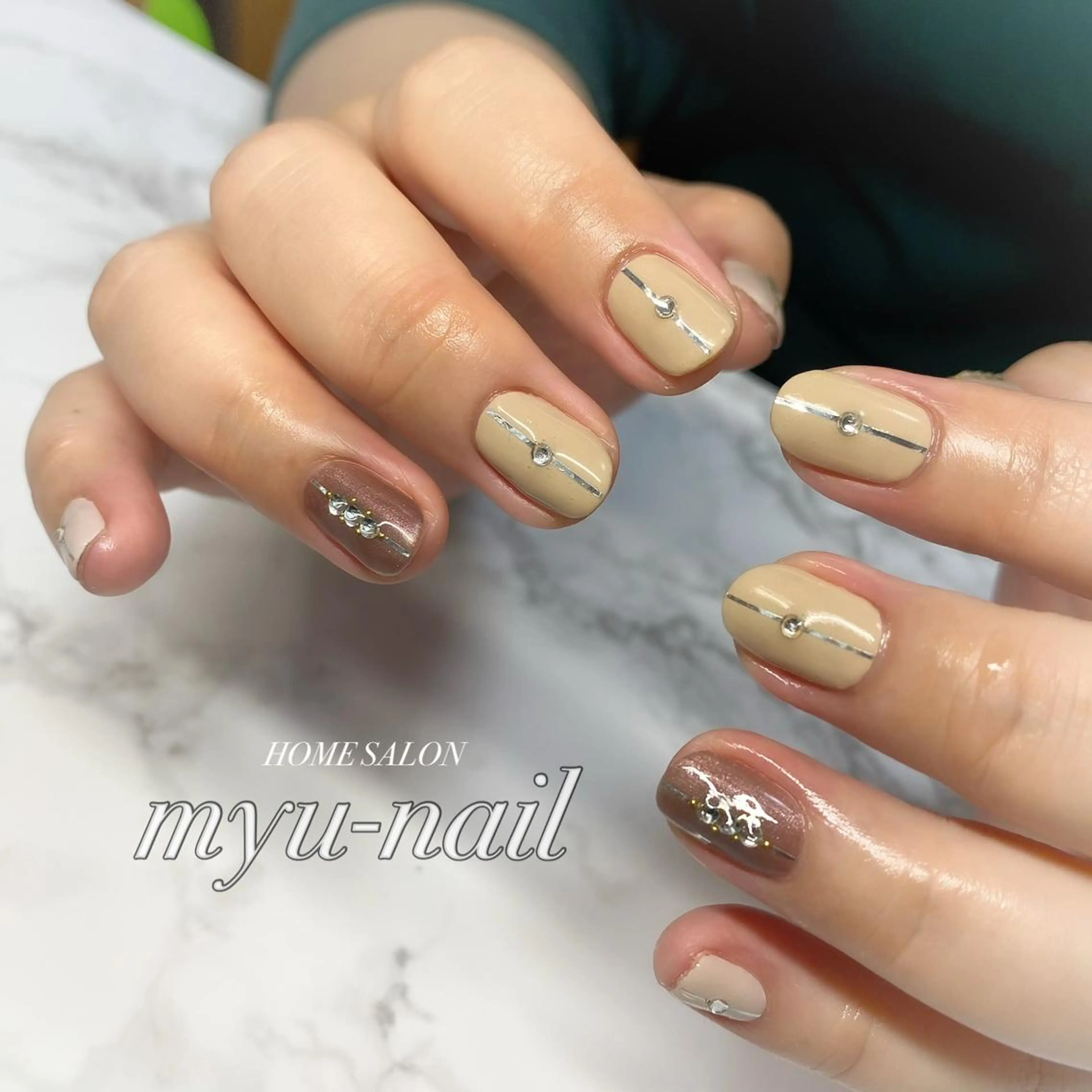 ネイル ホームサロン myu-nailのネイルデザイン