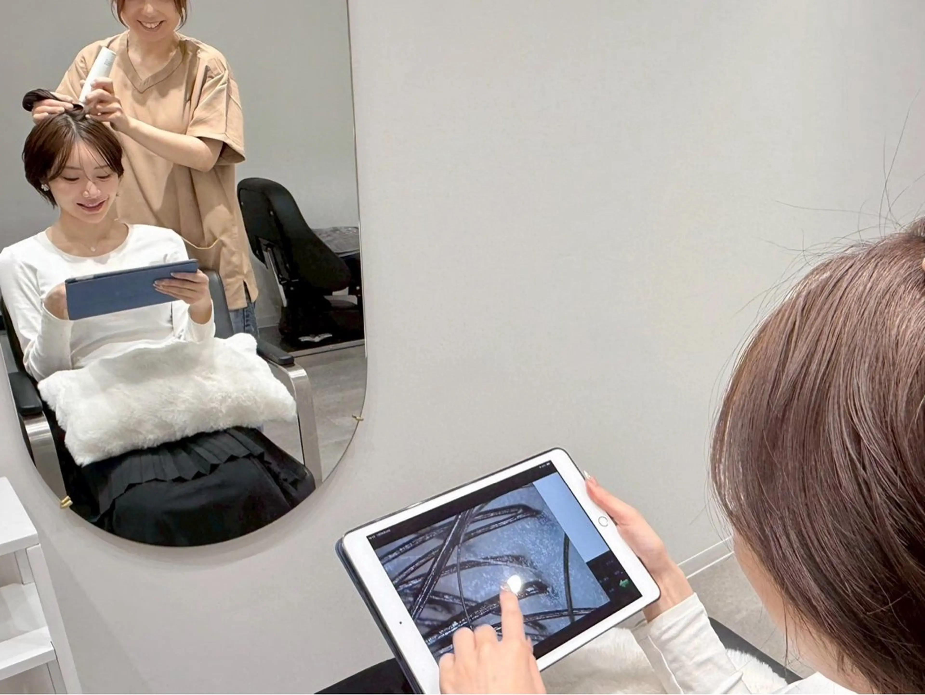 Clinical ウェットヘッドスパSAKURA所属・マツウラ アコのヘアスタイル