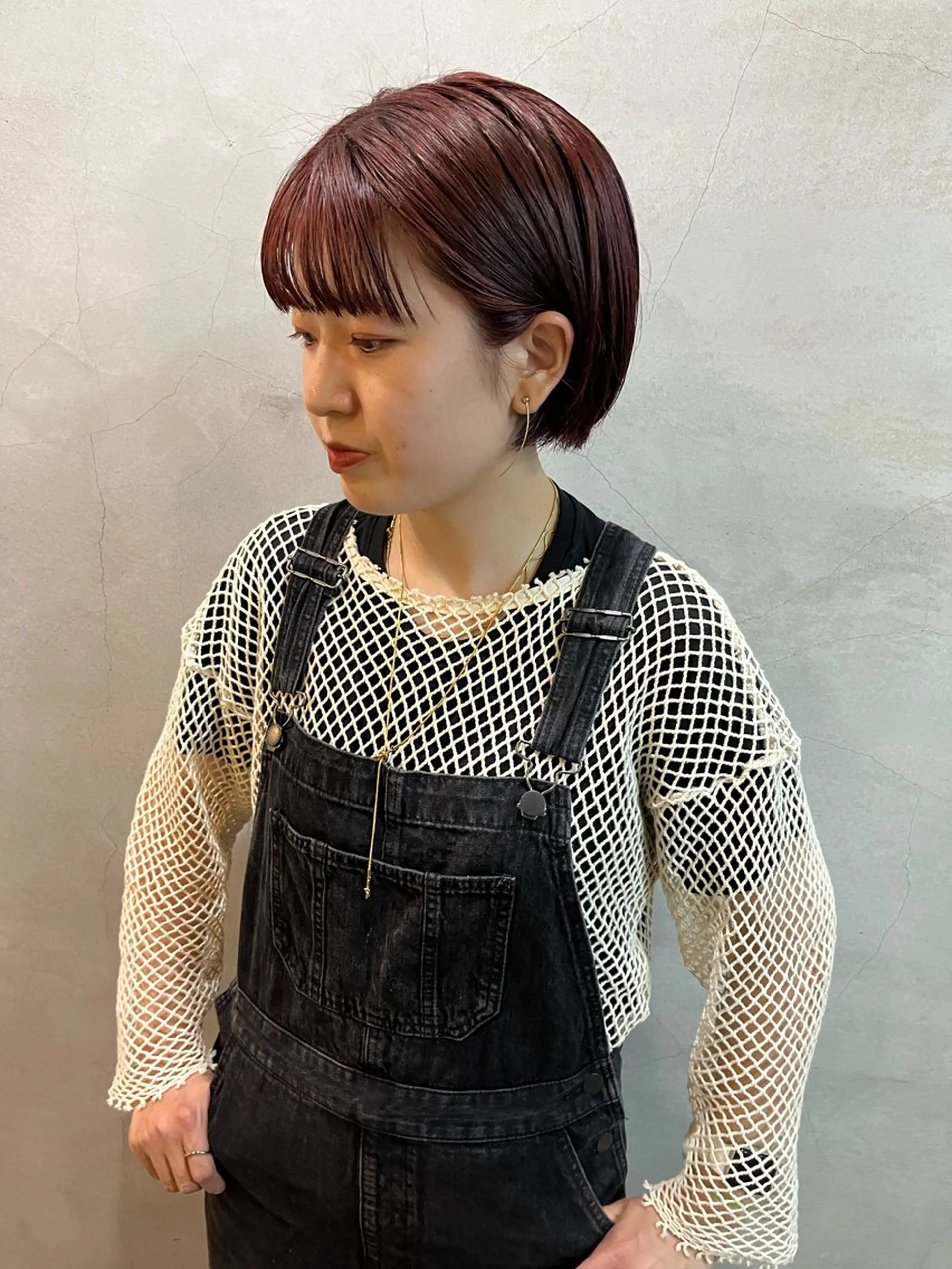 ショート カラー Musee plume所属・荻野七菜子 ボブのヘアスタイル